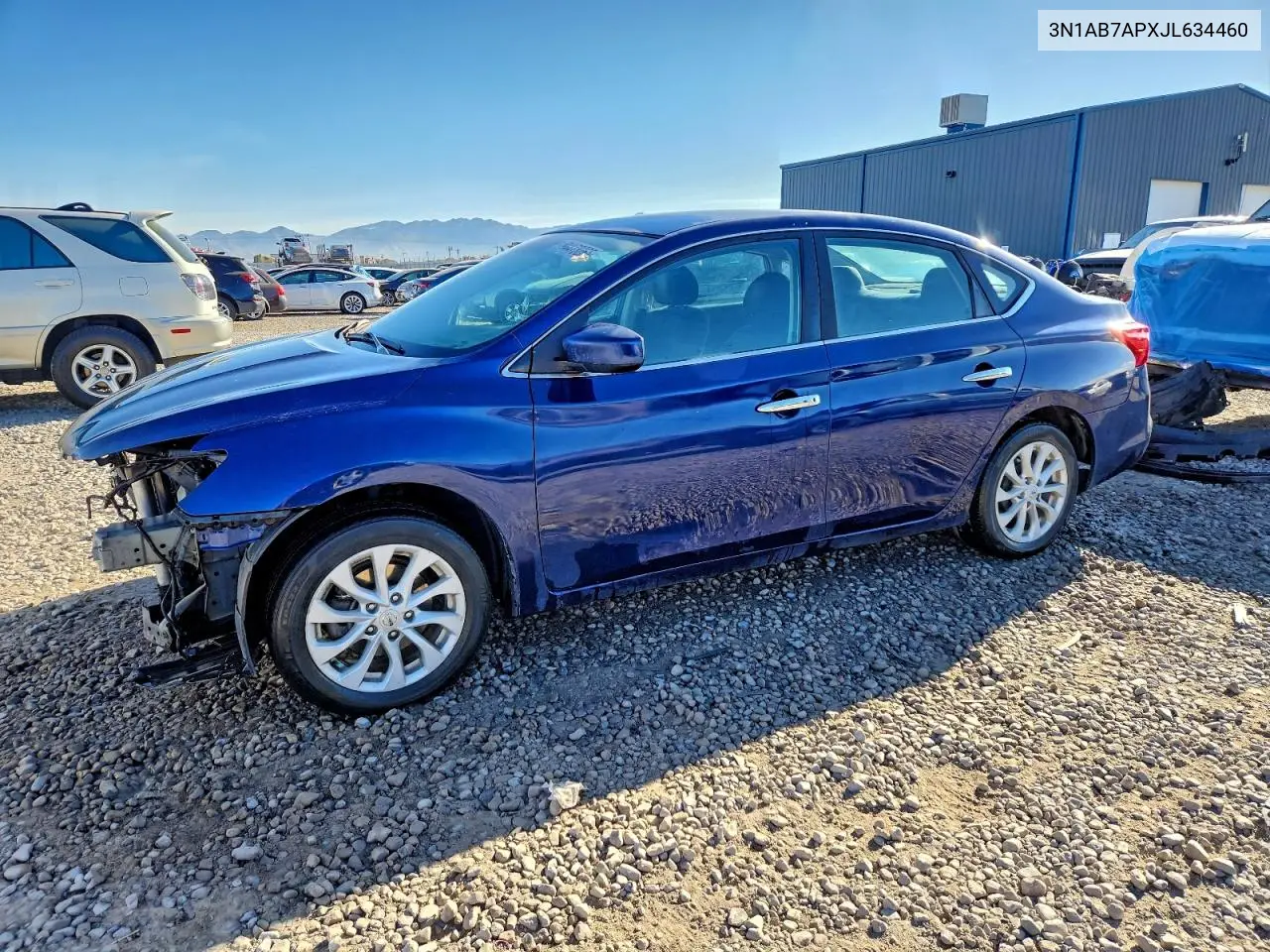 3N1AB7APXJL634460 2018 Nissan Sentra S