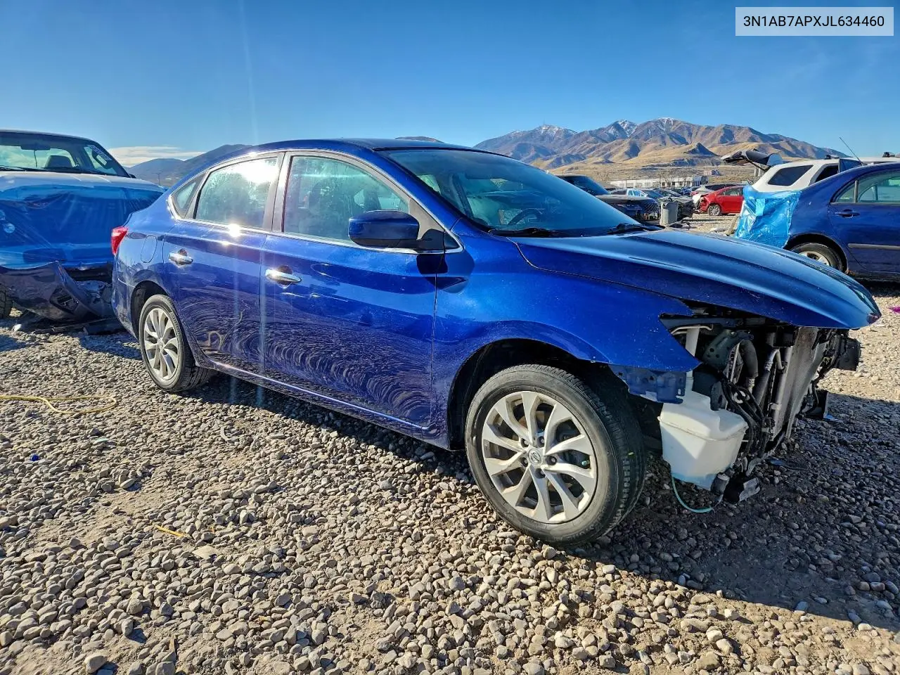 3N1AB7APXJL634460 2018 Nissan Sentra S