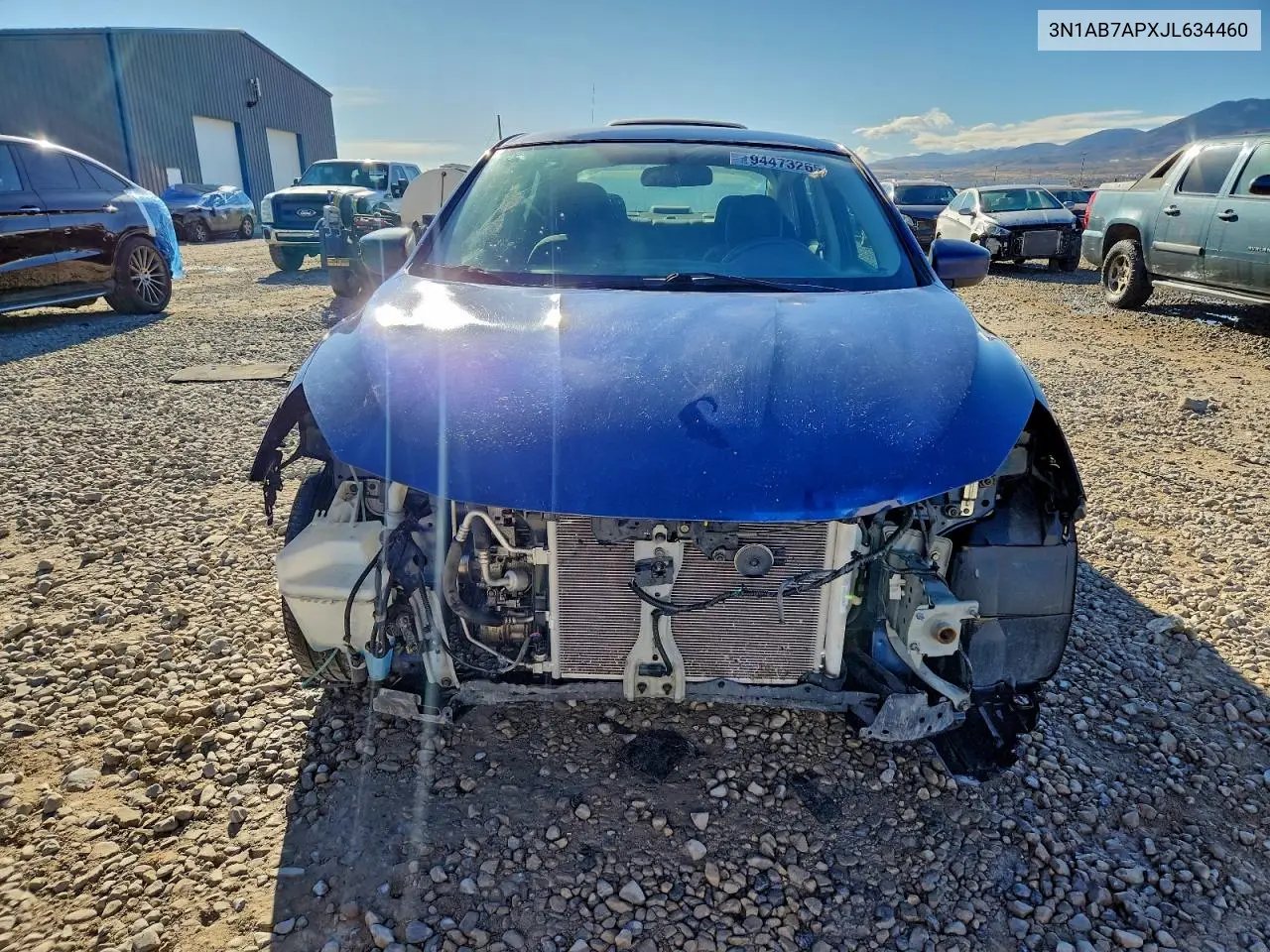 3N1AB7APXJL634460 2018 Nissan Sentra S