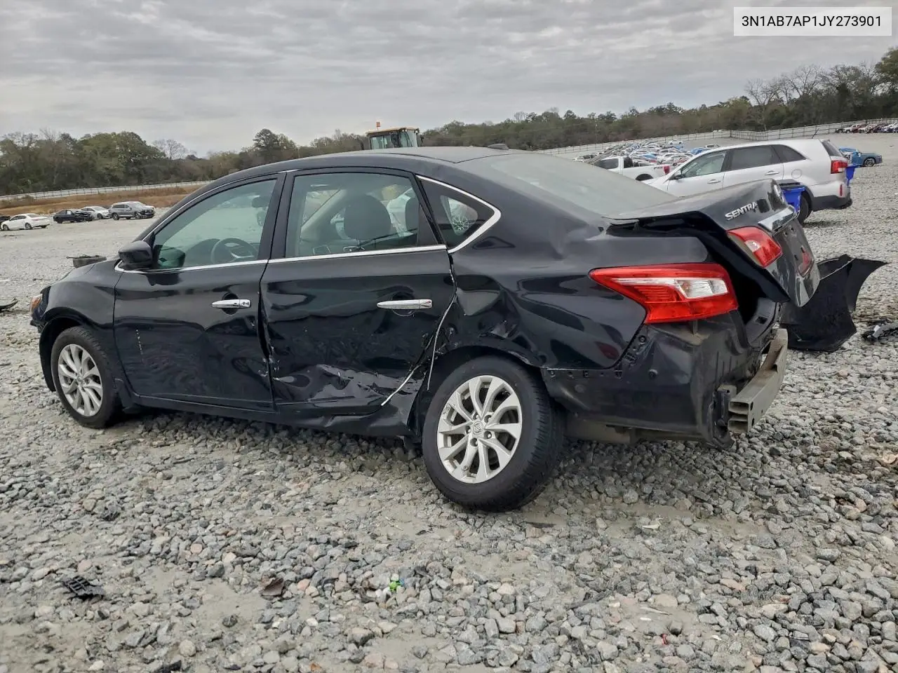 3N1AB7AP1JY273901 2018 Nissan Sentra S