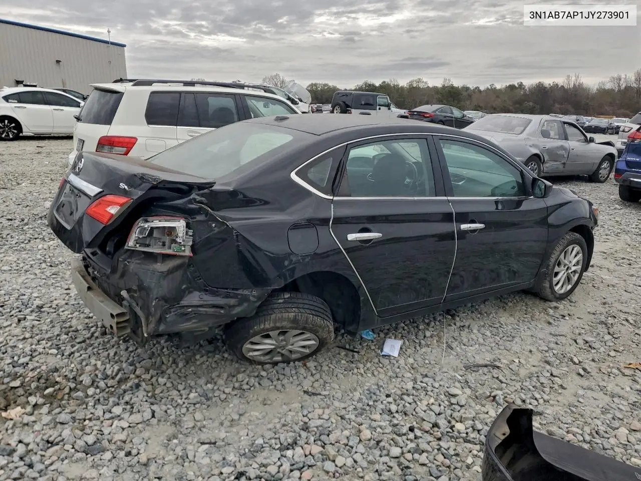 3N1AB7AP1JY273901 2018 Nissan Sentra S