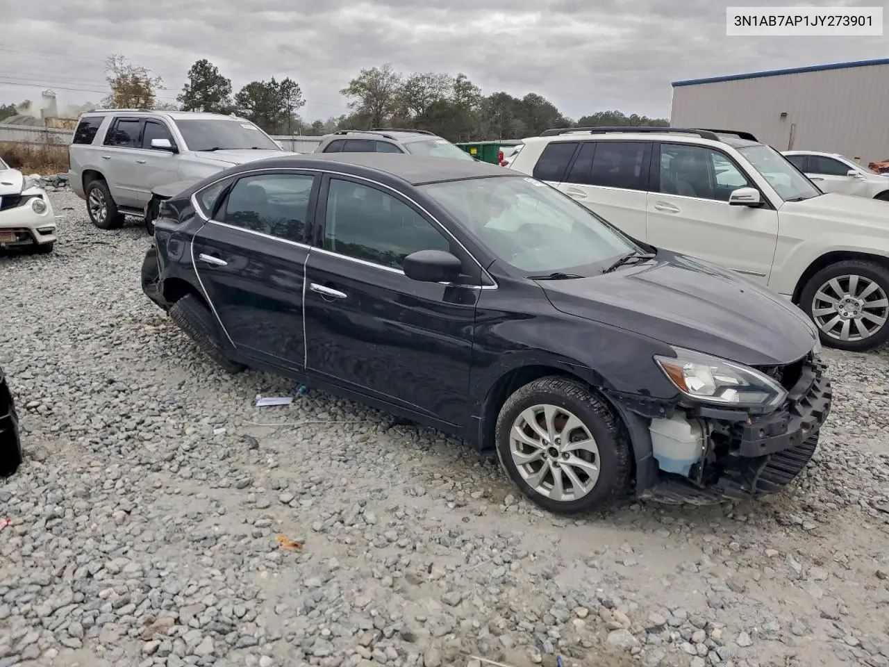 3N1AB7AP1JY273901 2018 Nissan Sentra S
