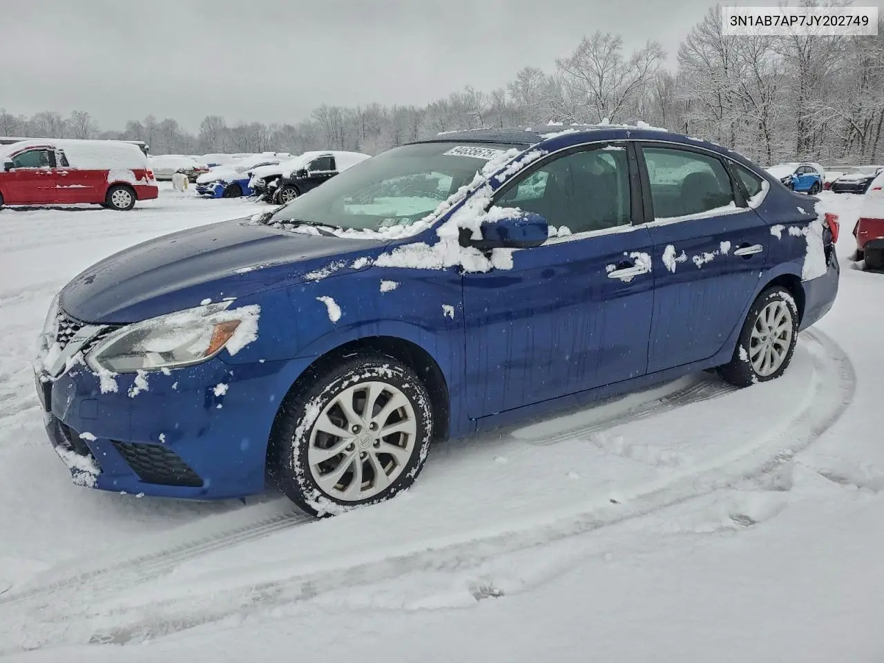3N1AB7AP7JY202749 2018 Nissan Sentra S