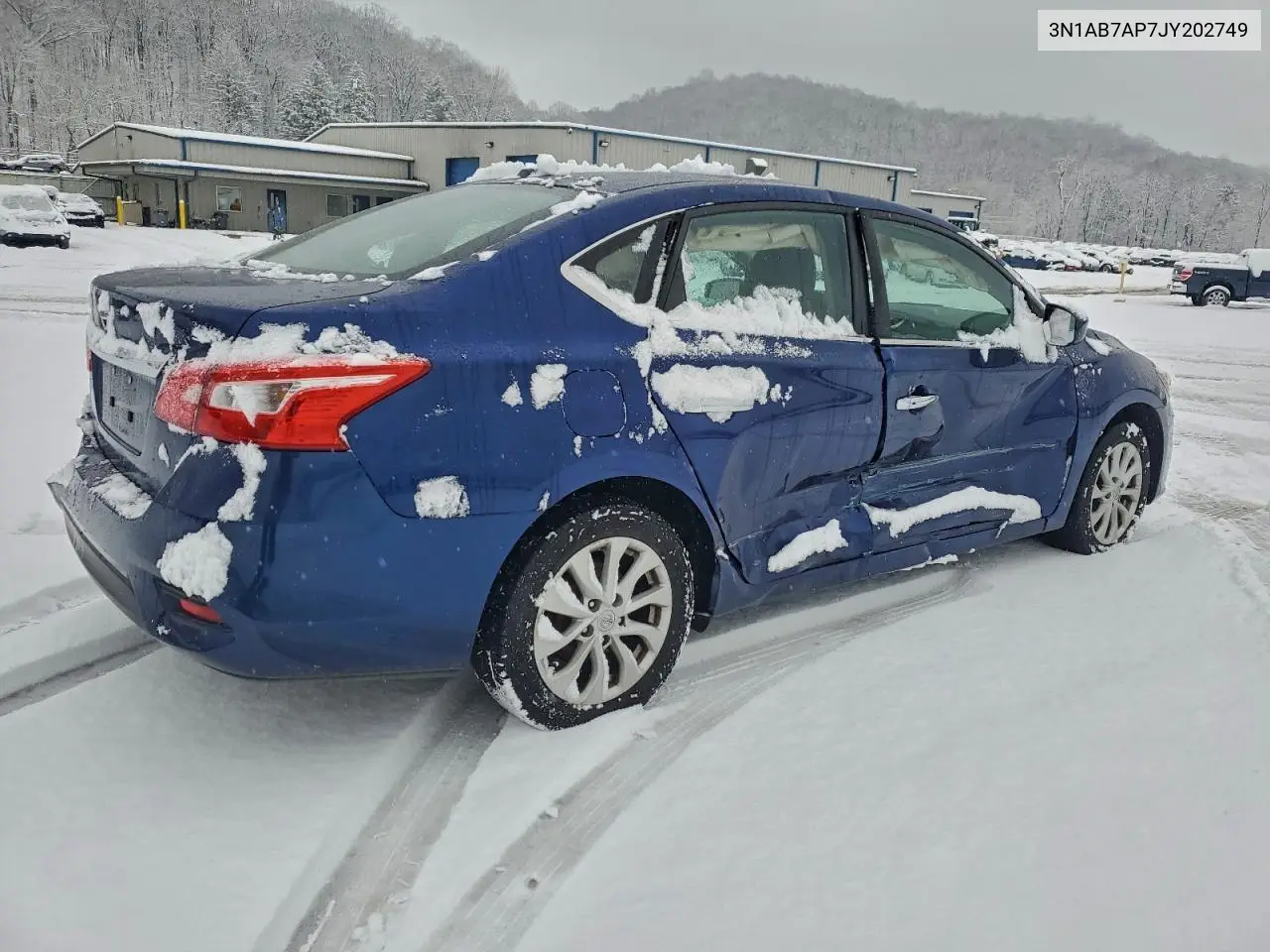 3N1AB7AP7JY202749 2018 Nissan Sentra S