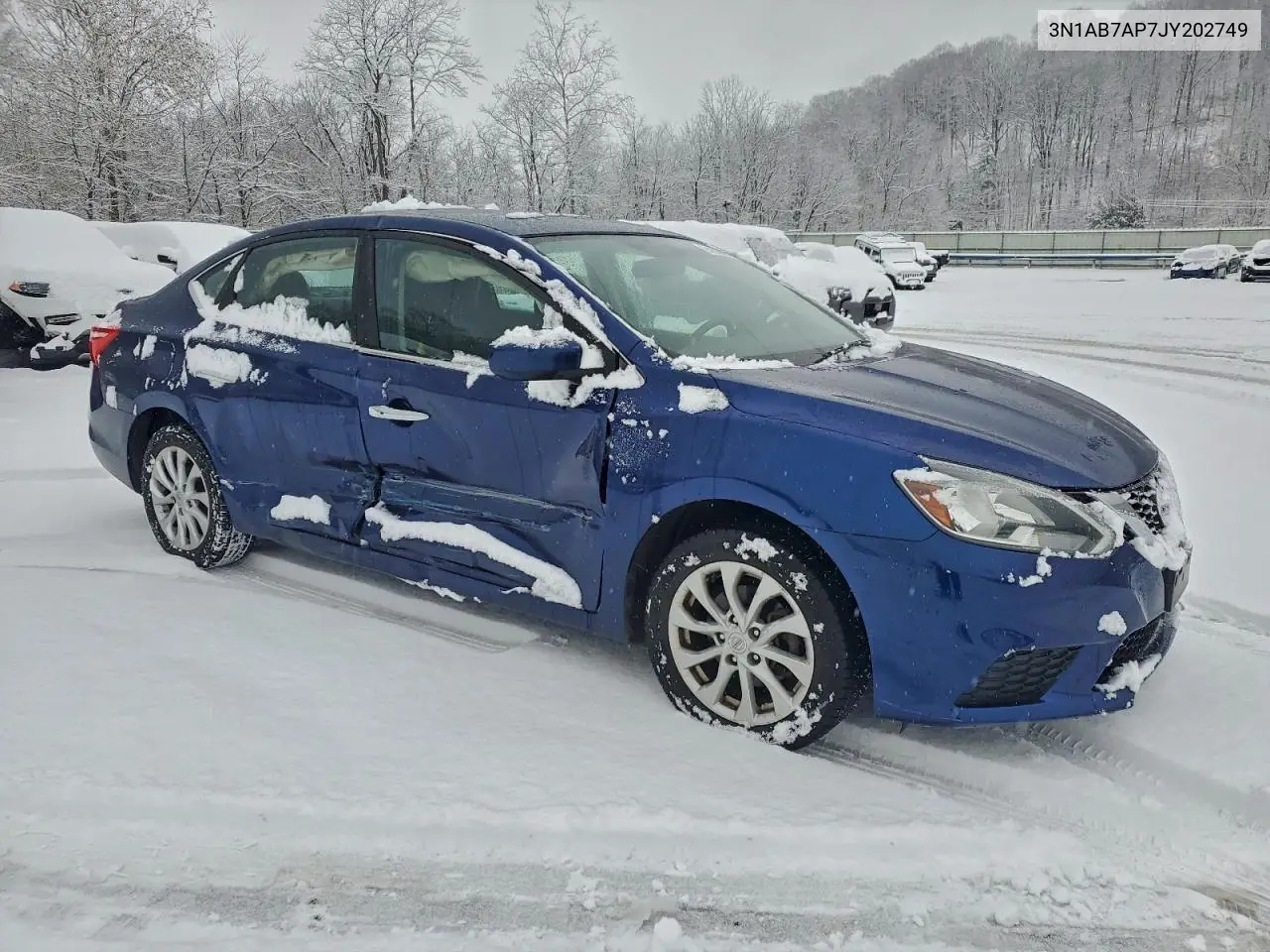 3N1AB7AP7JY202749 2018 Nissan Sentra S