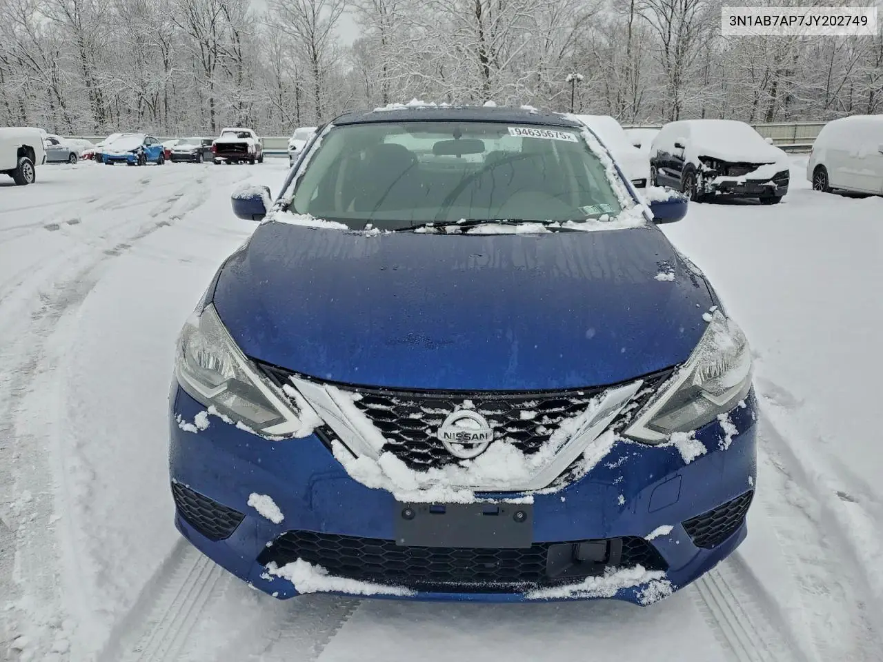 3N1AB7AP7JY202749 2018 Nissan Sentra S