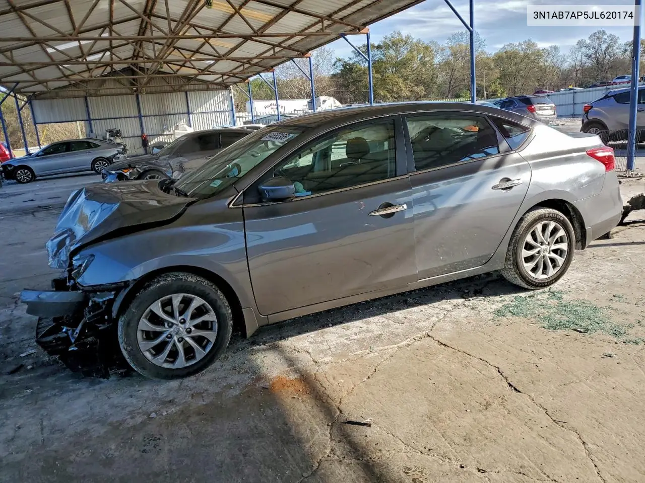3N1AB7AP5JL620174 2018 Nissan Sentra S