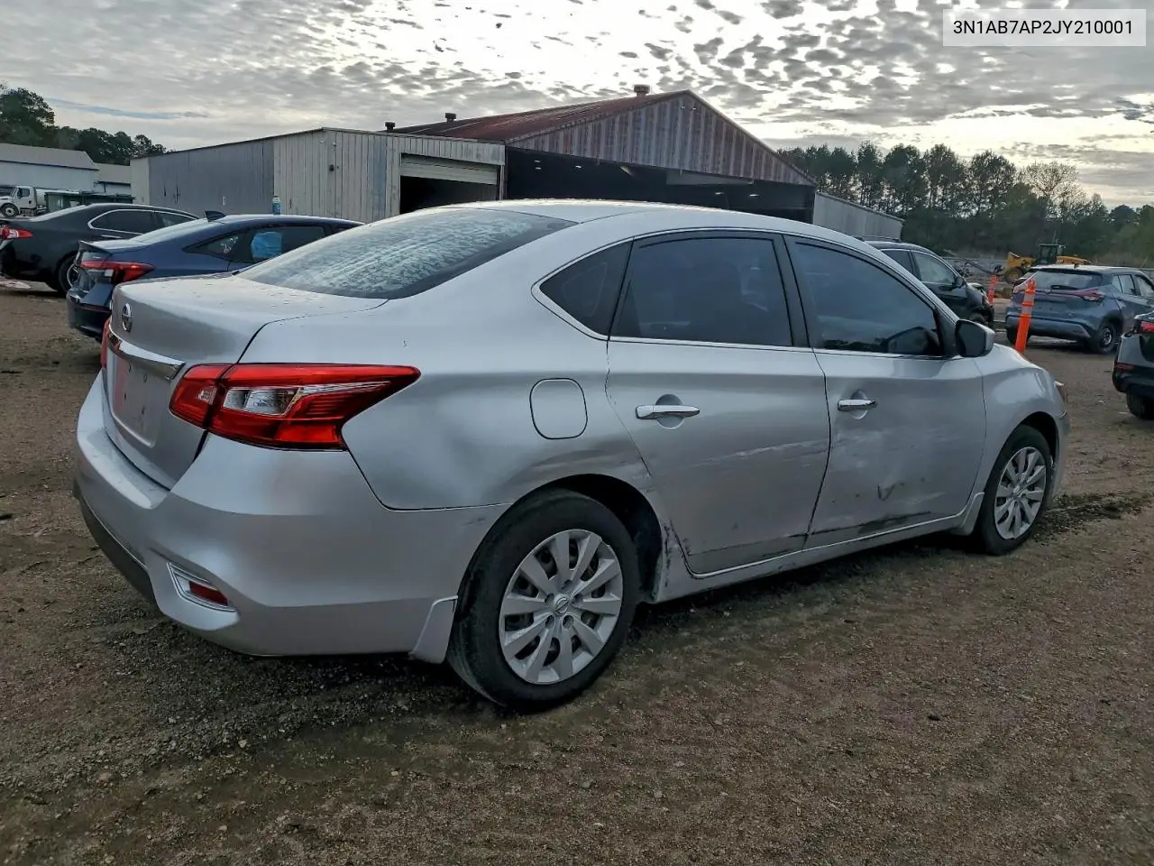 3N1AB7AP2JY210001 2018 Nissan Sentra S