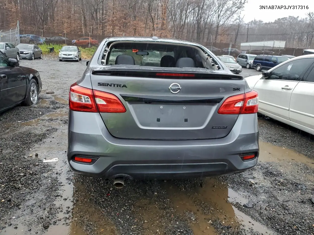 3N1AB7AP3JY317316 2018 Nissan Sentra S