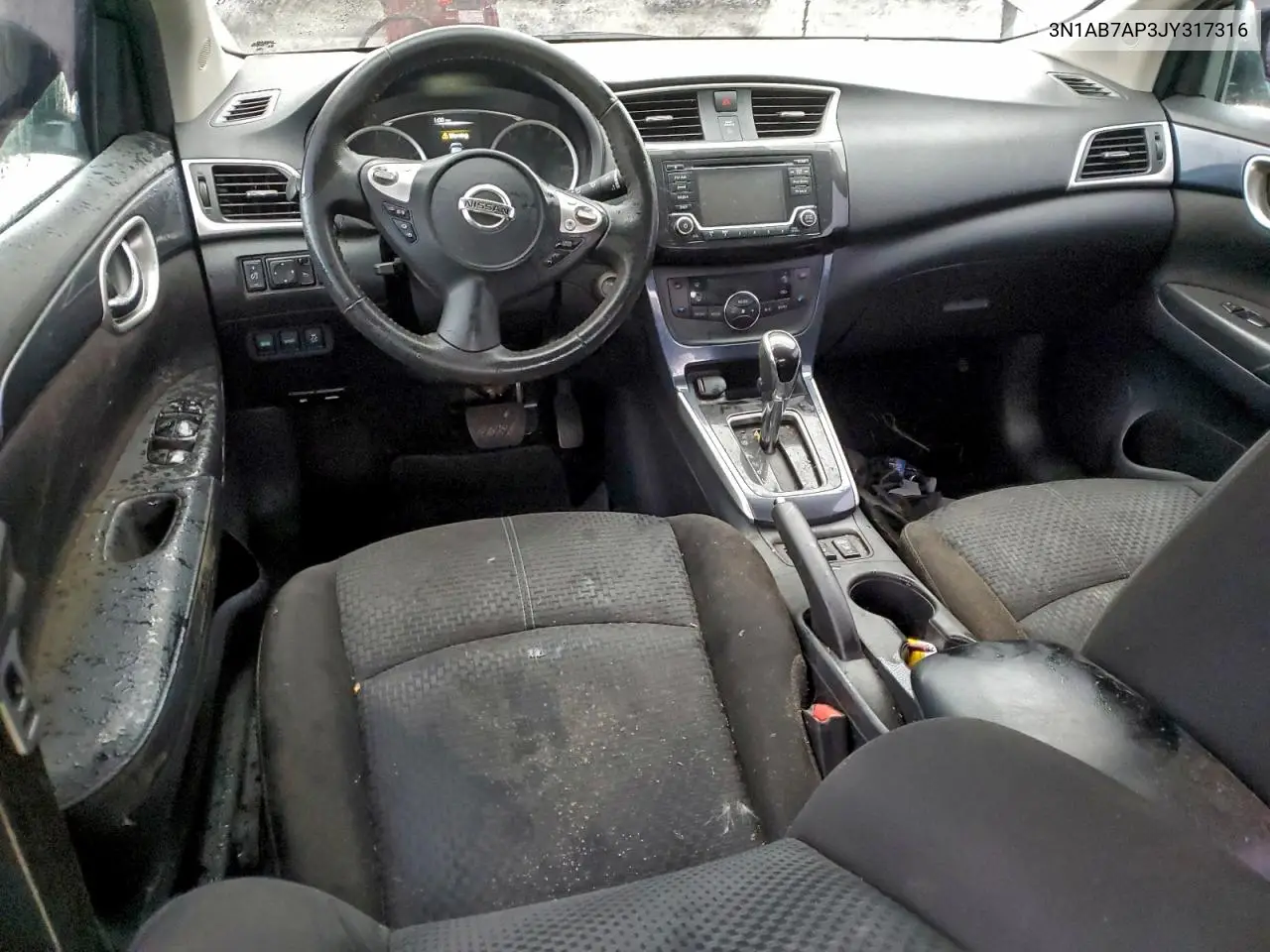 3N1AB7AP3JY317316 2018 Nissan Sentra S