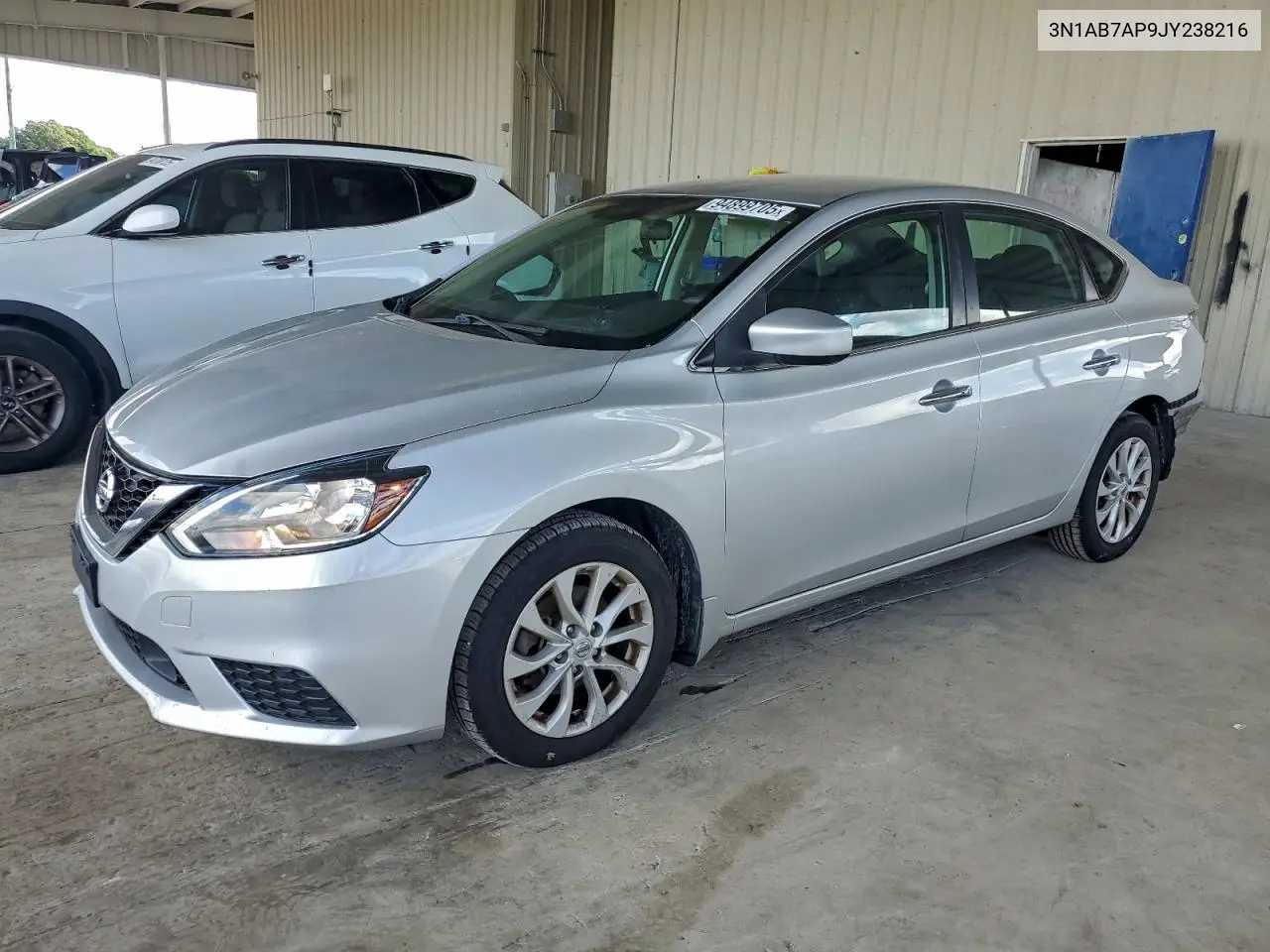 3N1AB7AP9JY238216 2018 Nissan Sentra S