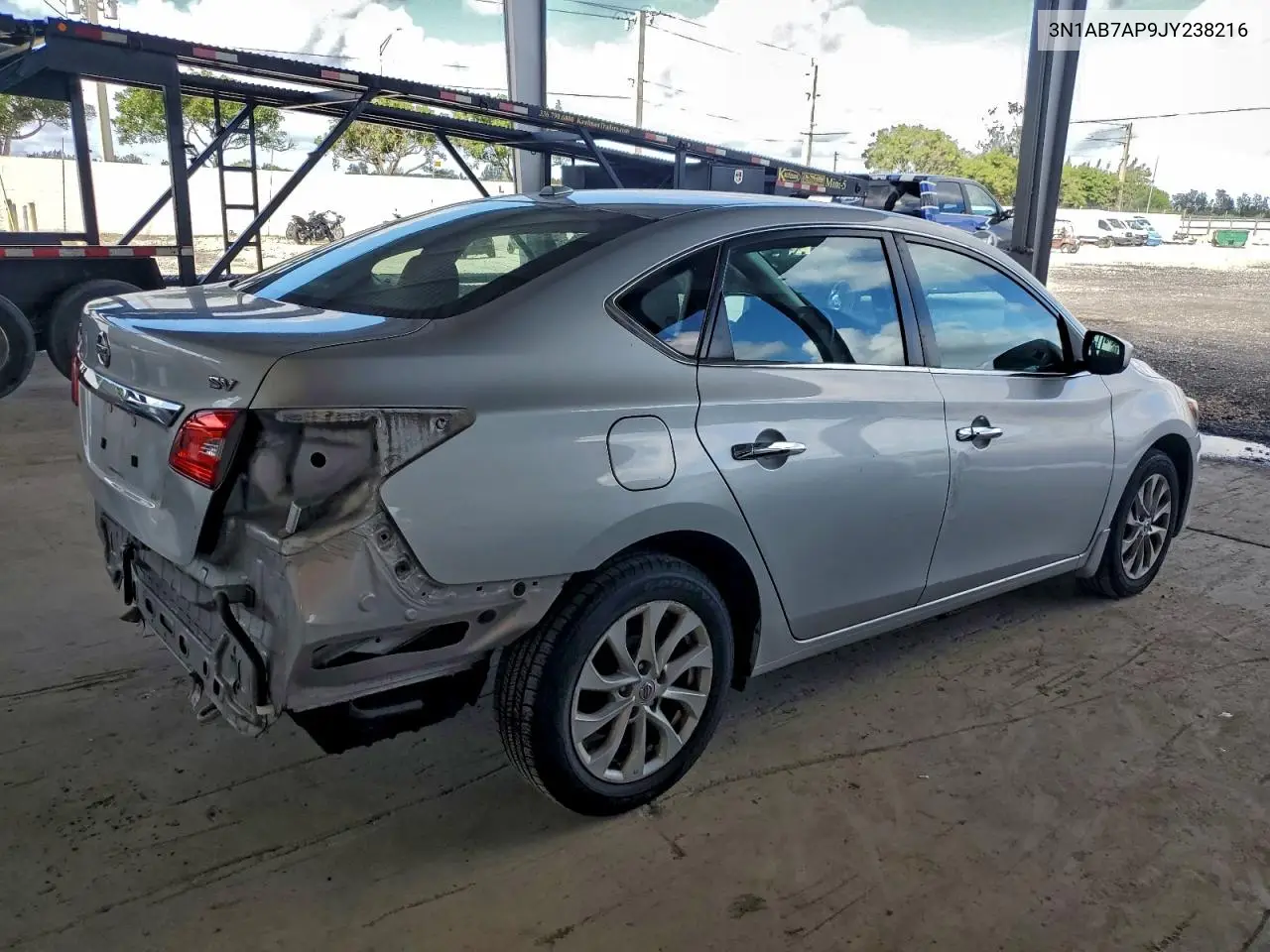 3N1AB7AP9JY238216 2018 Nissan Sentra S