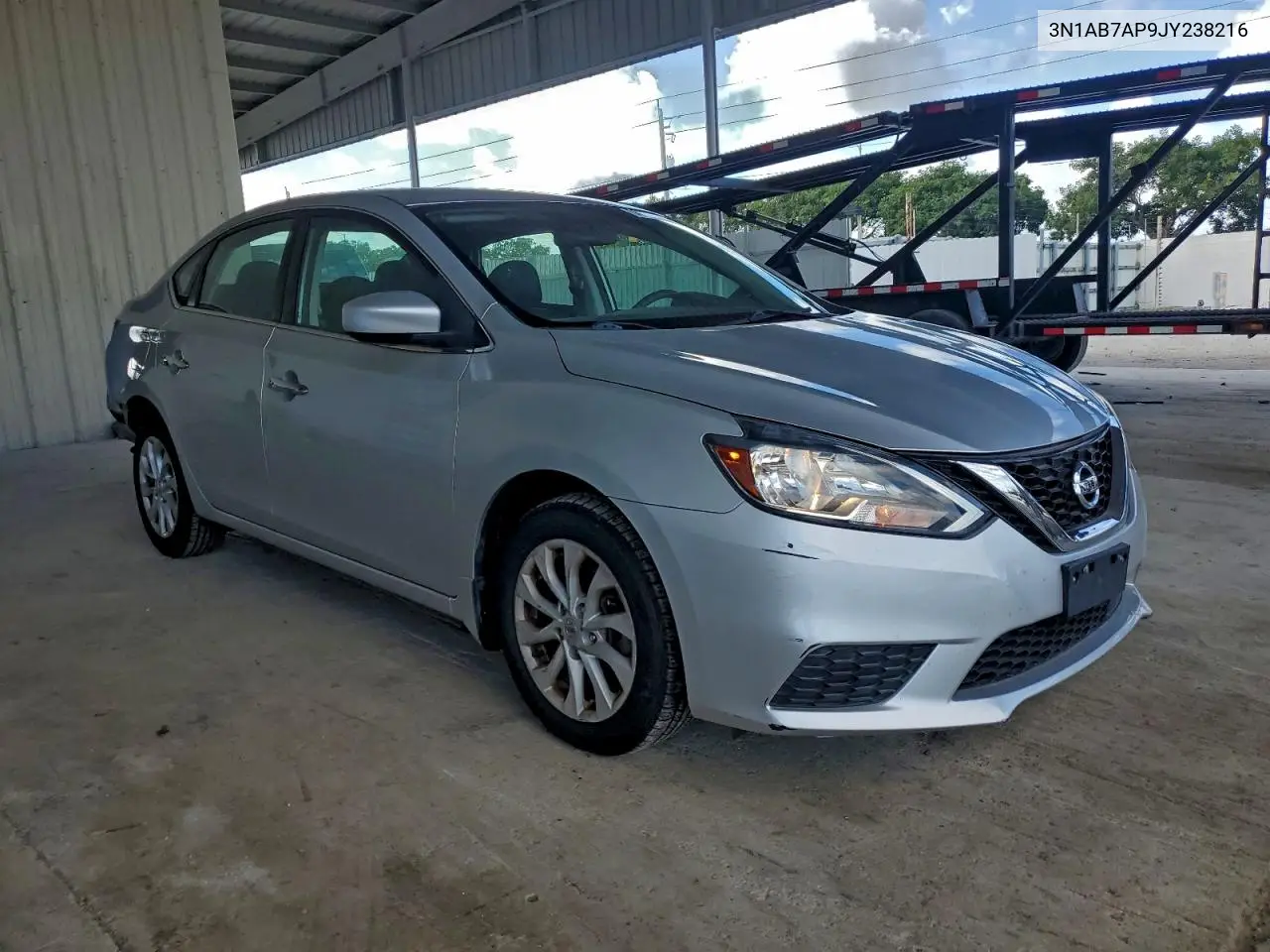 3N1AB7AP9JY238216 2018 Nissan Sentra S