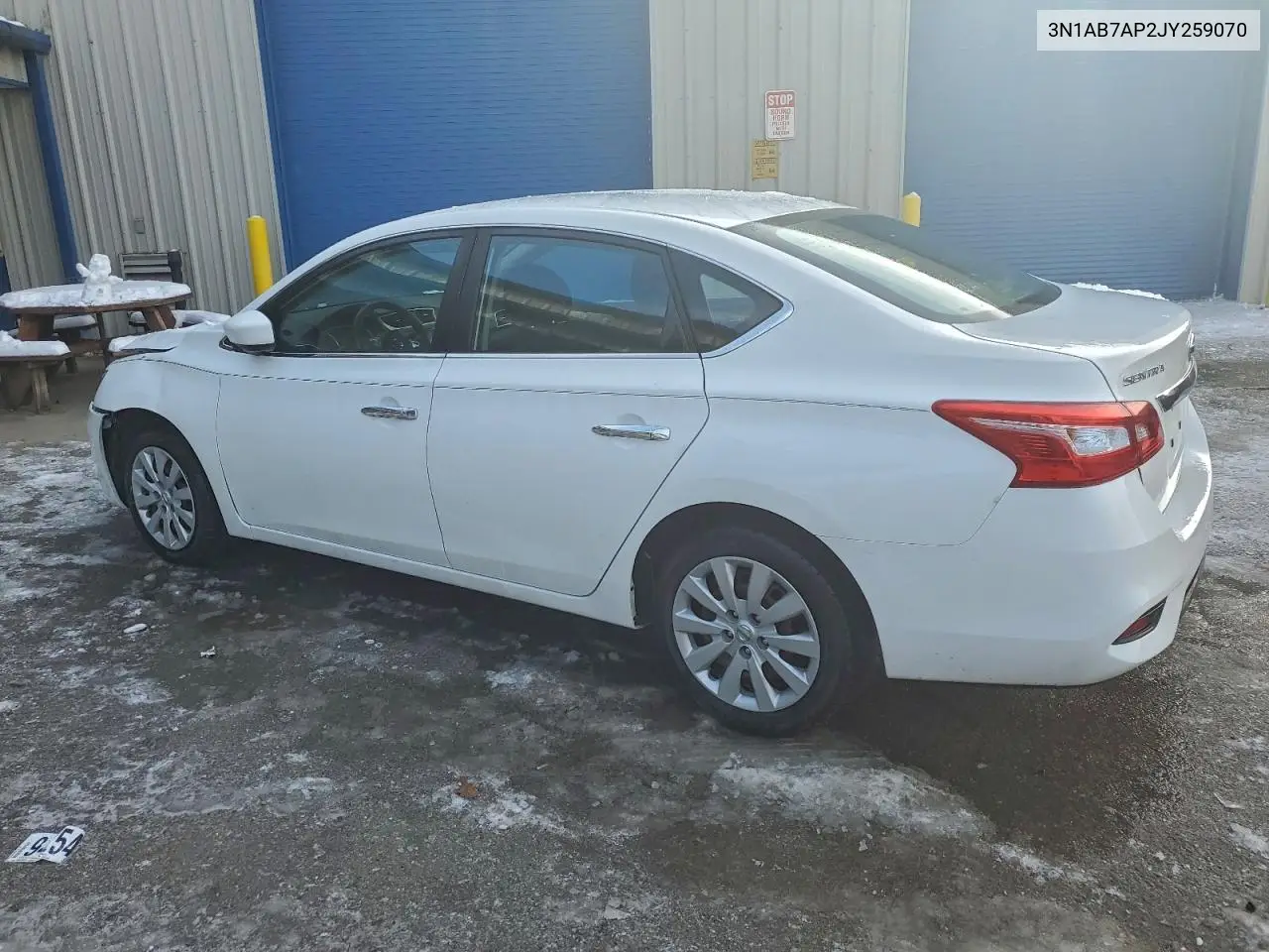 3N1AB7AP2JY259070 2018 Nissan Sentra S