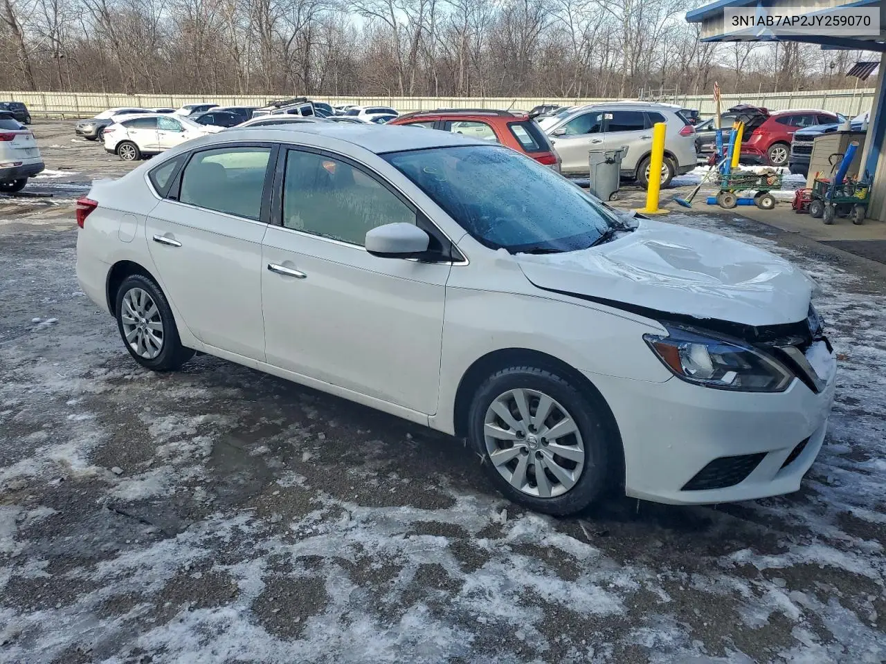 3N1AB7AP2JY259070 2018 Nissan Sentra S