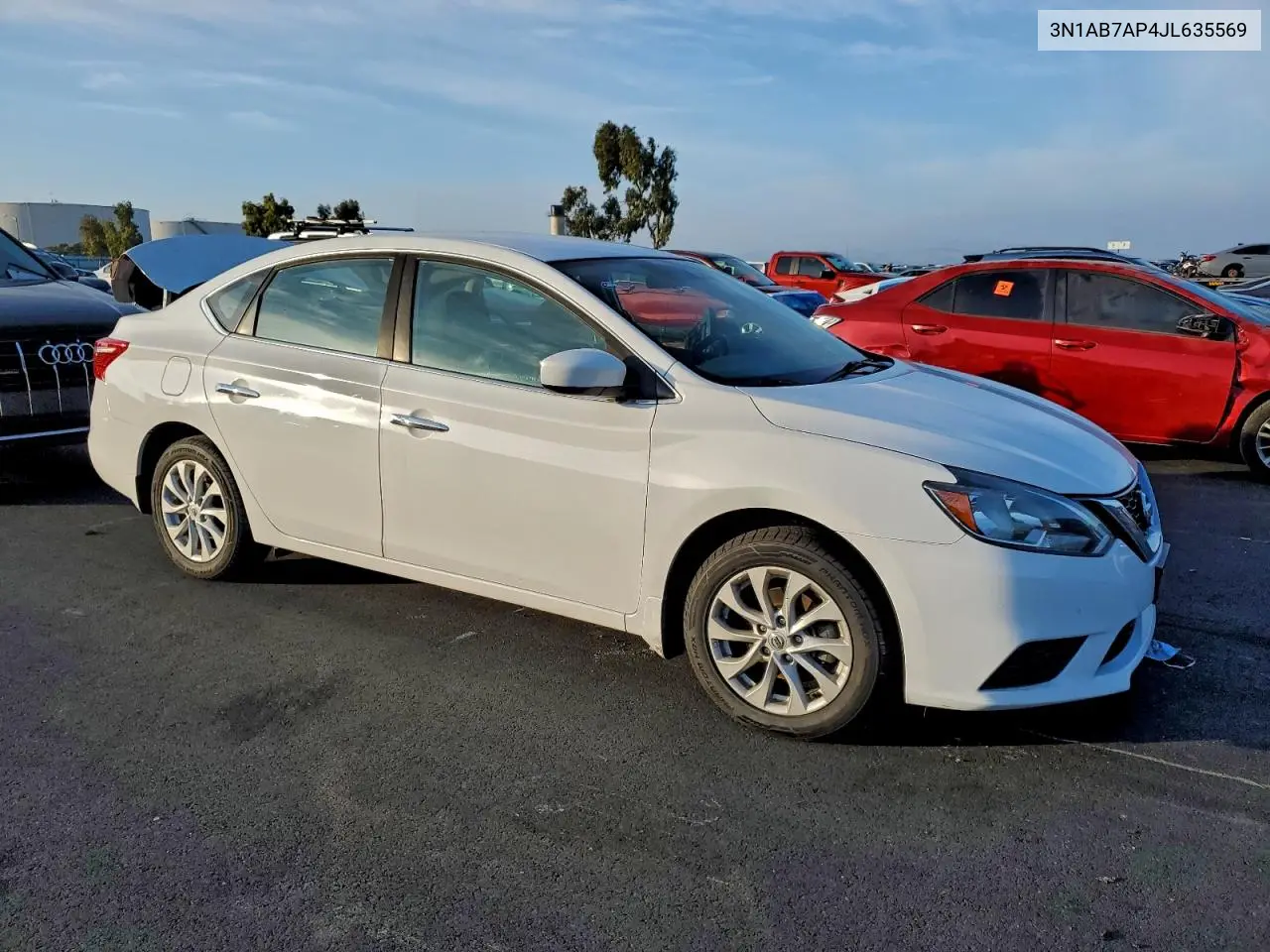 3N1AB7AP4JL635569 2018 Nissan Sentra S