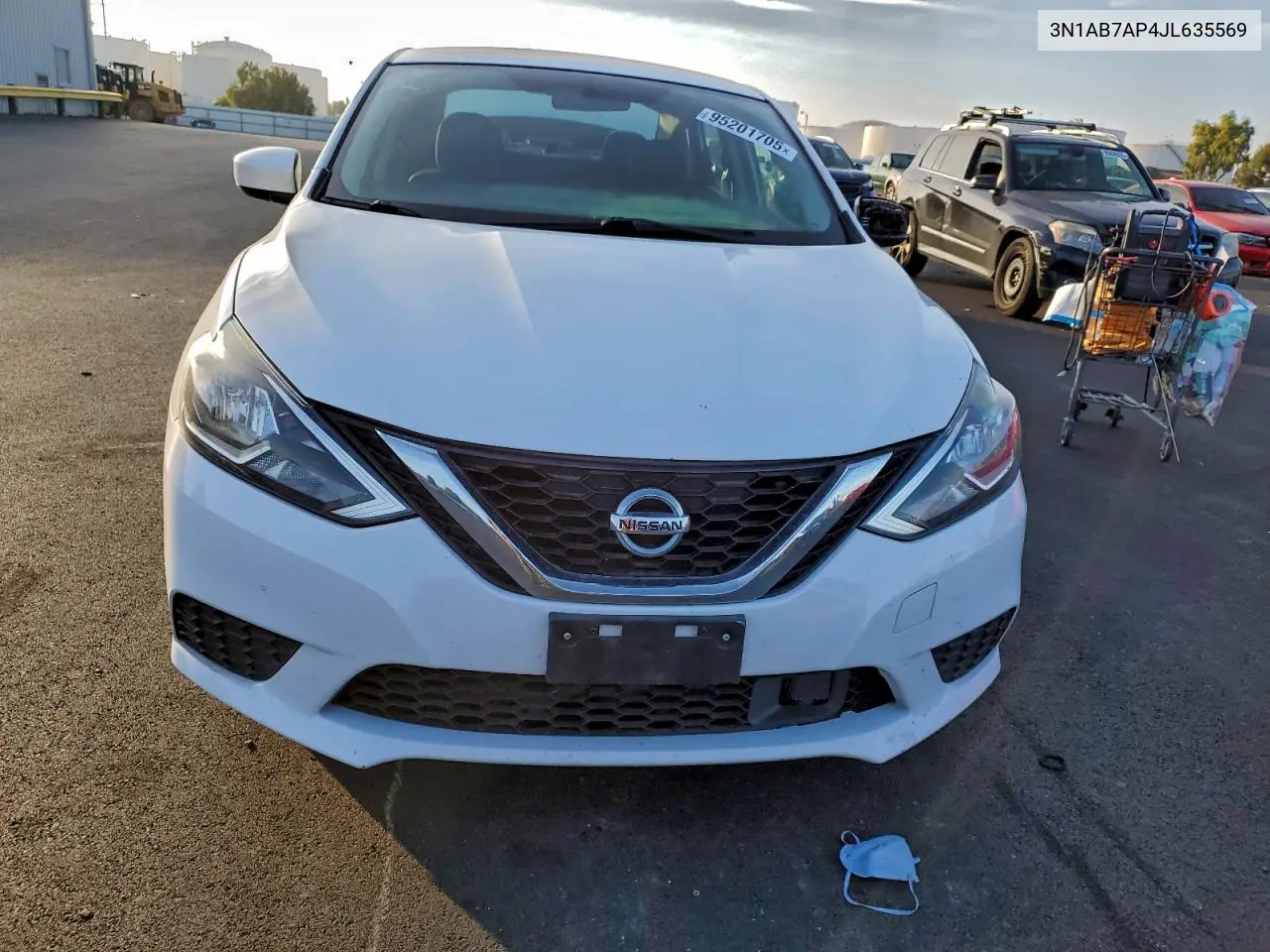 3N1AB7AP4JL635569 2018 Nissan Sentra S