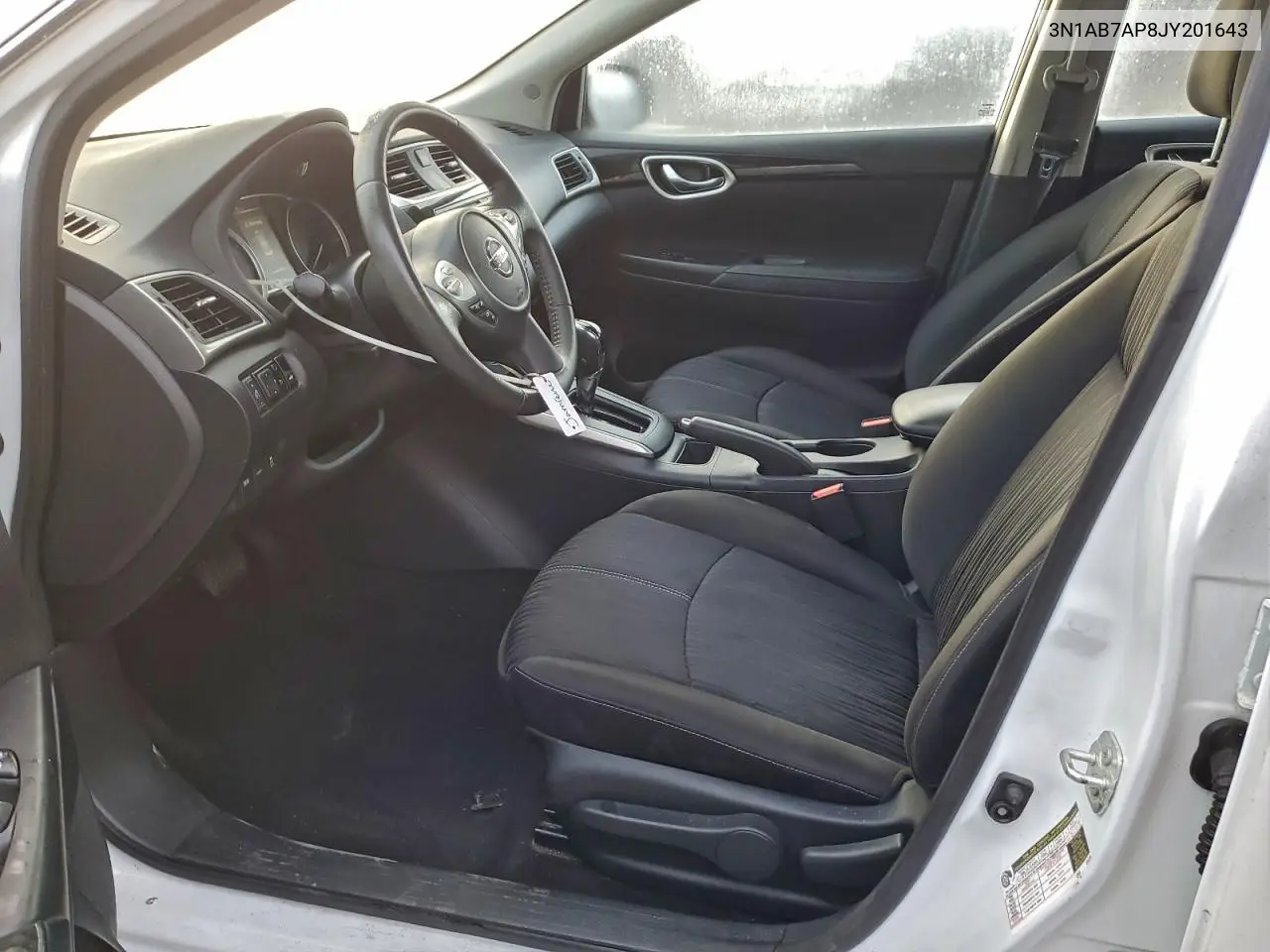 3N1AB7AP8JY201643 2018 Nissan Sentra S