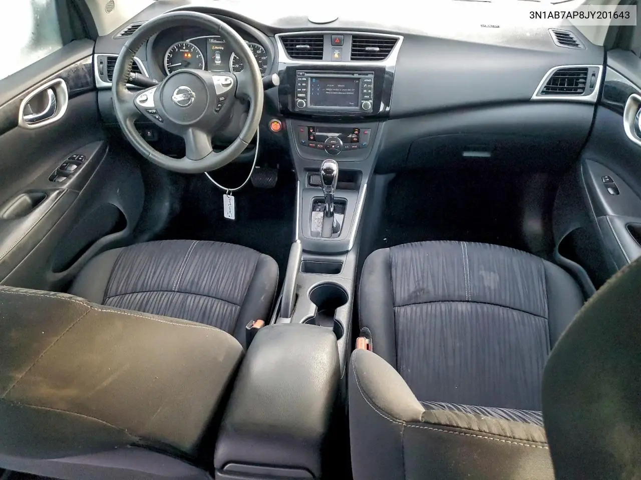 3N1AB7AP8JY201643 2018 Nissan Sentra S