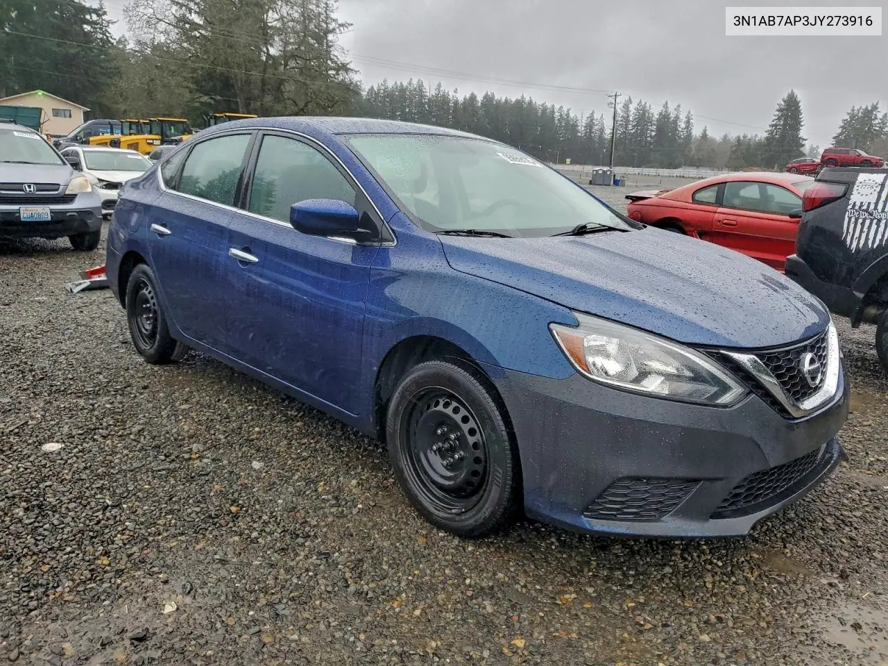 3N1AB7AP3JY273916 2018 Nissan Sentra S