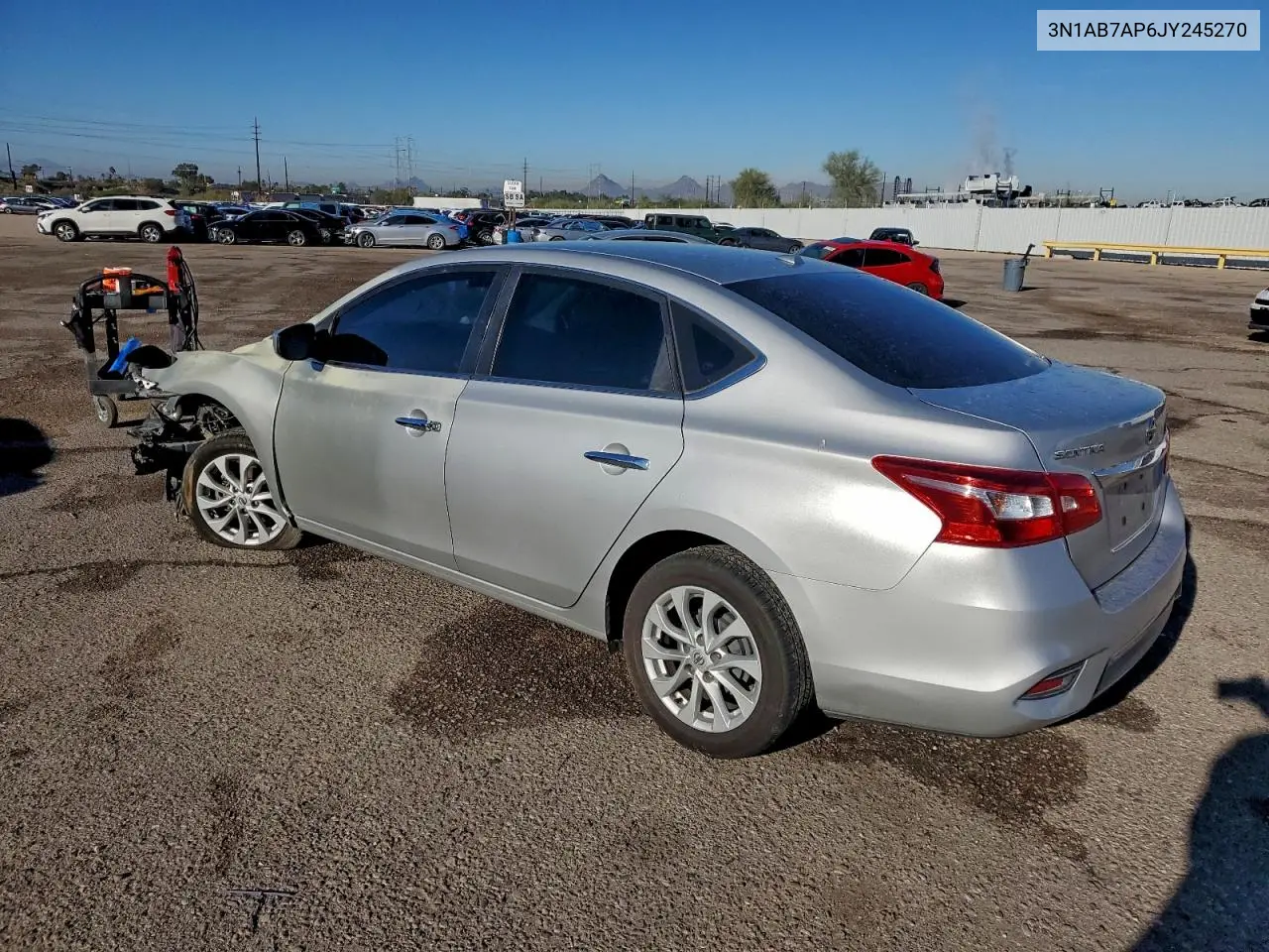 3N1AB7AP6JY245270 2018 Nissan Sentra S