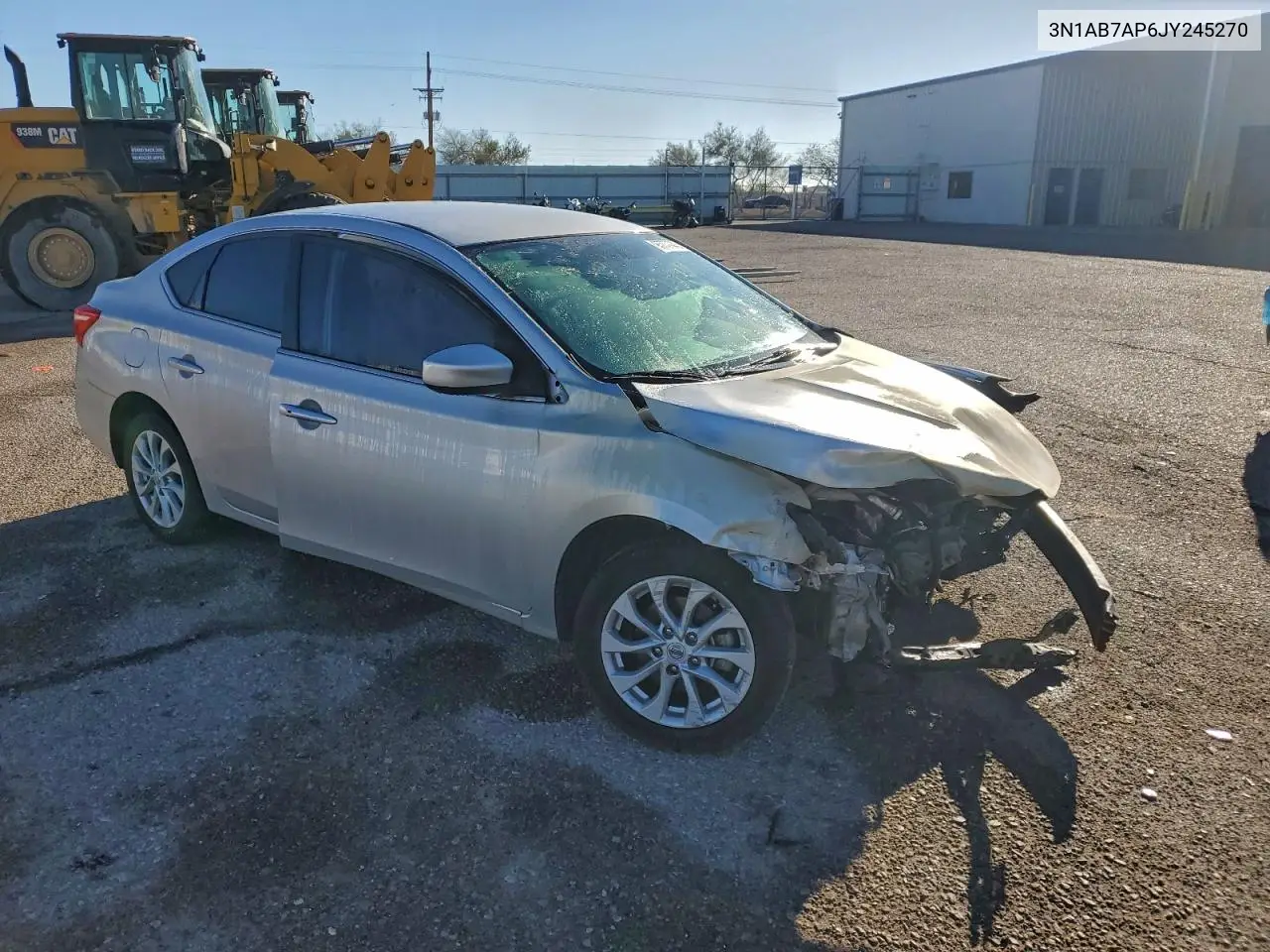 3N1AB7AP6JY245270 2018 Nissan Sentra S