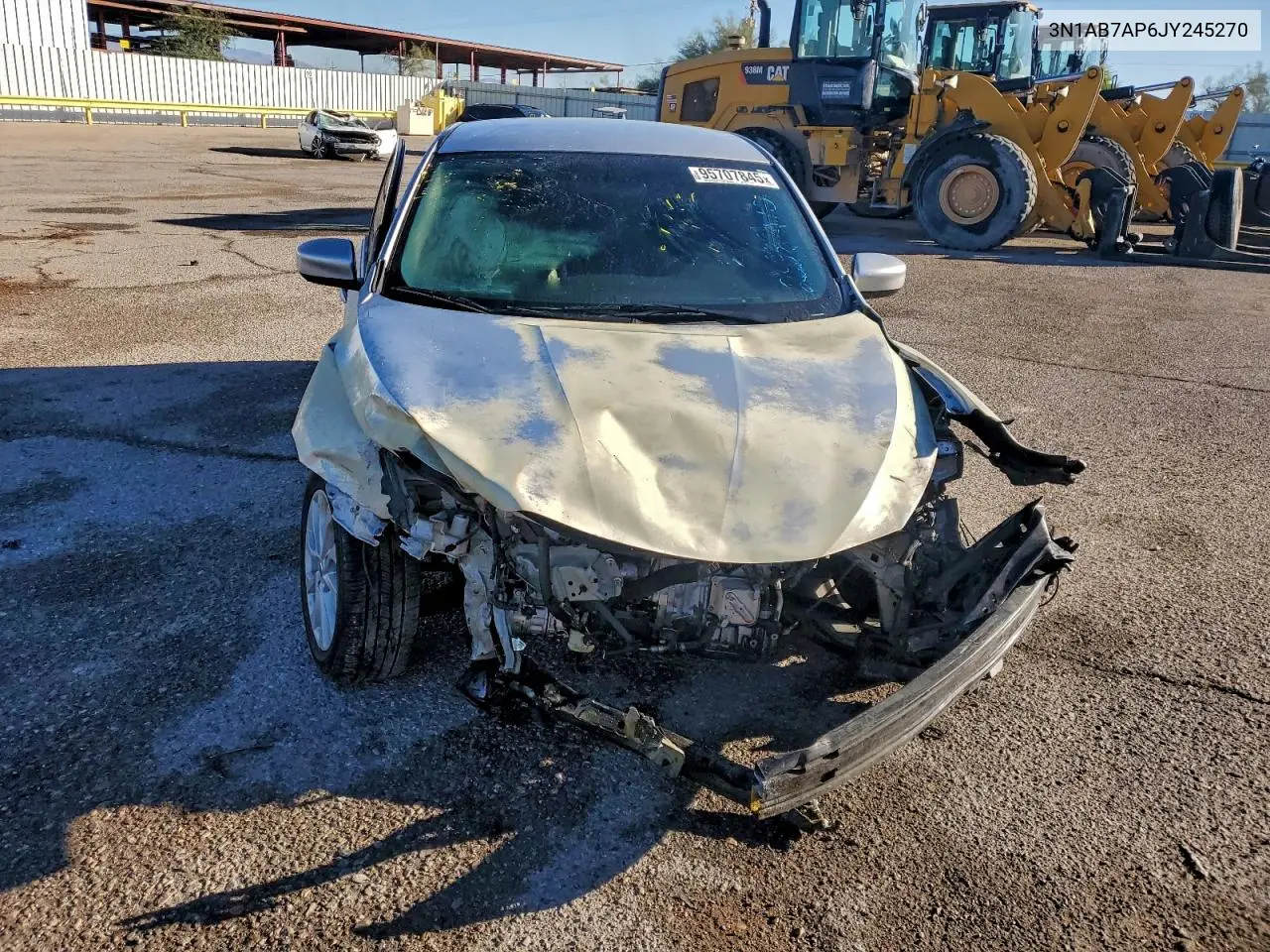 3N1AB7AP6JY245270 2018 Nissan Sentra S