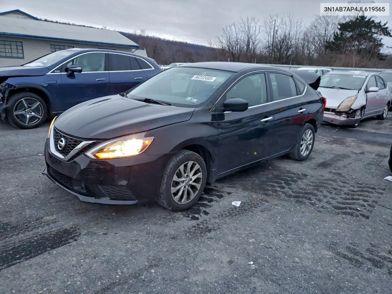 3N1AB7AP4JL619565 2018 Nissan Sentra S
