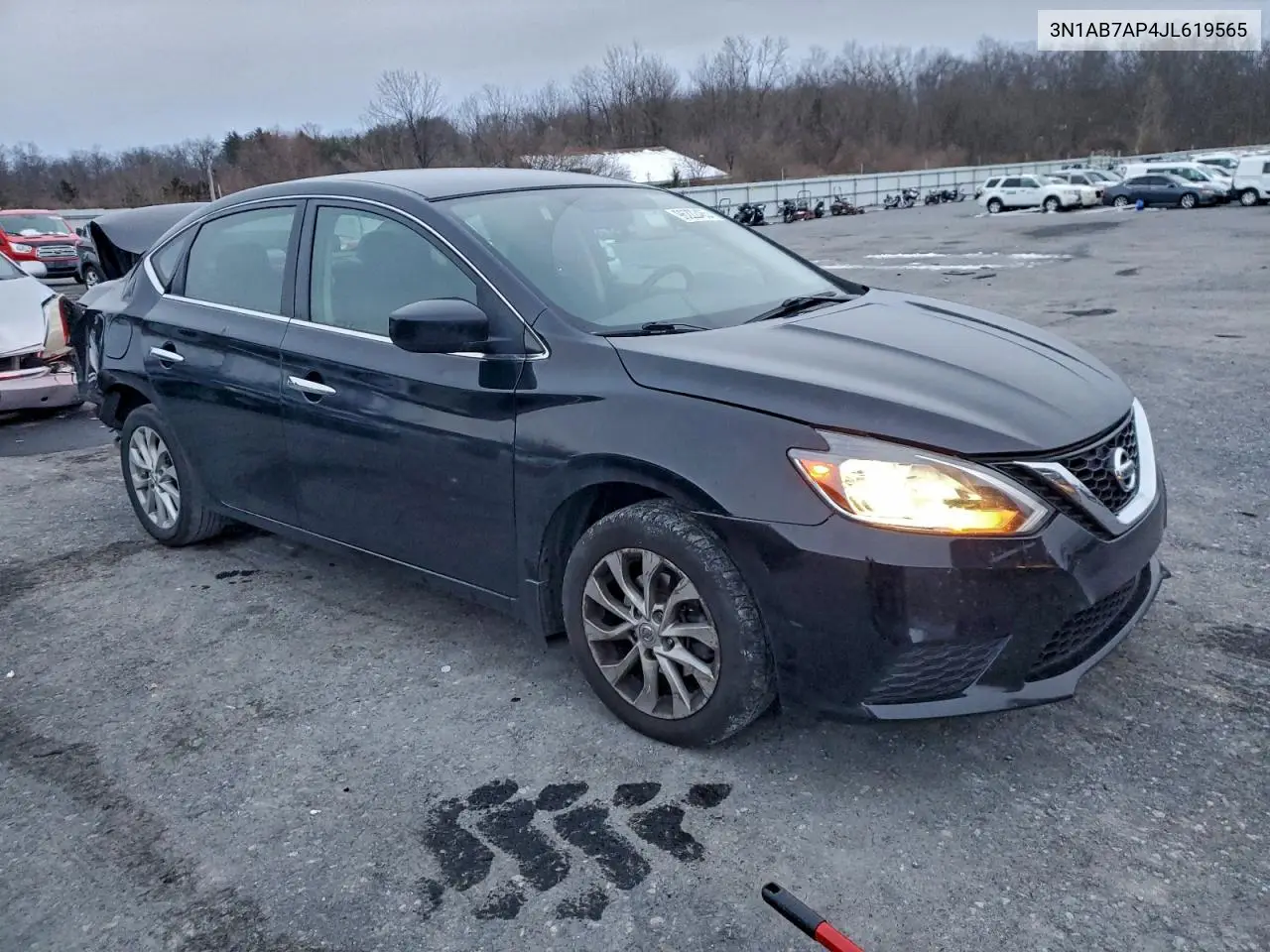 3N1AB7AP4JL619565 2018 Nissan Sentra S