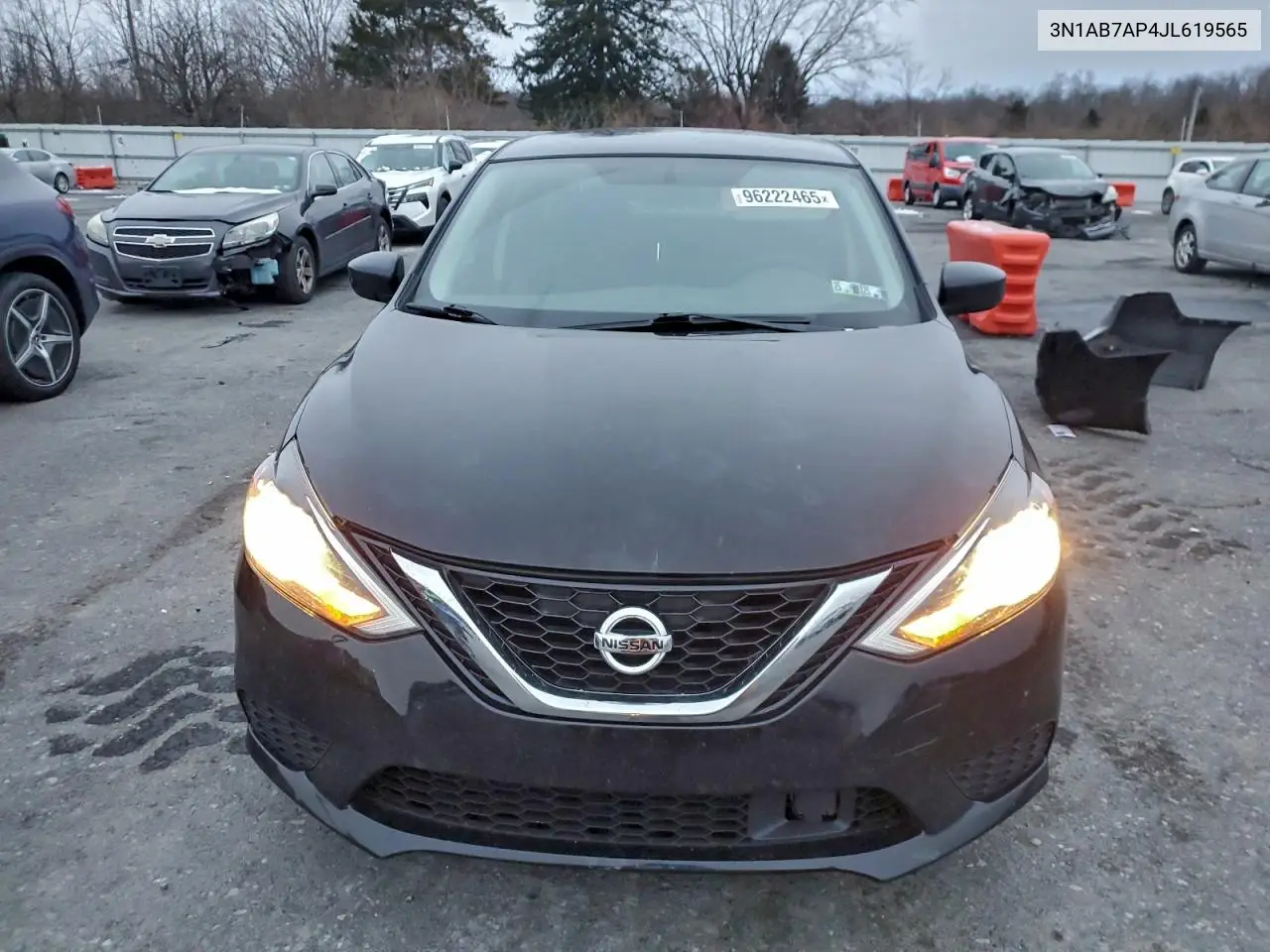 3N1AB7AP4JL619565 2018 Nissan Sentra S