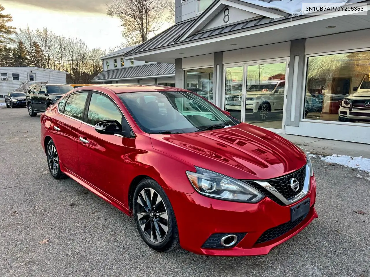 3N1CB7AP7JY205353 2018 Nissan Sentra Sr Turbo
