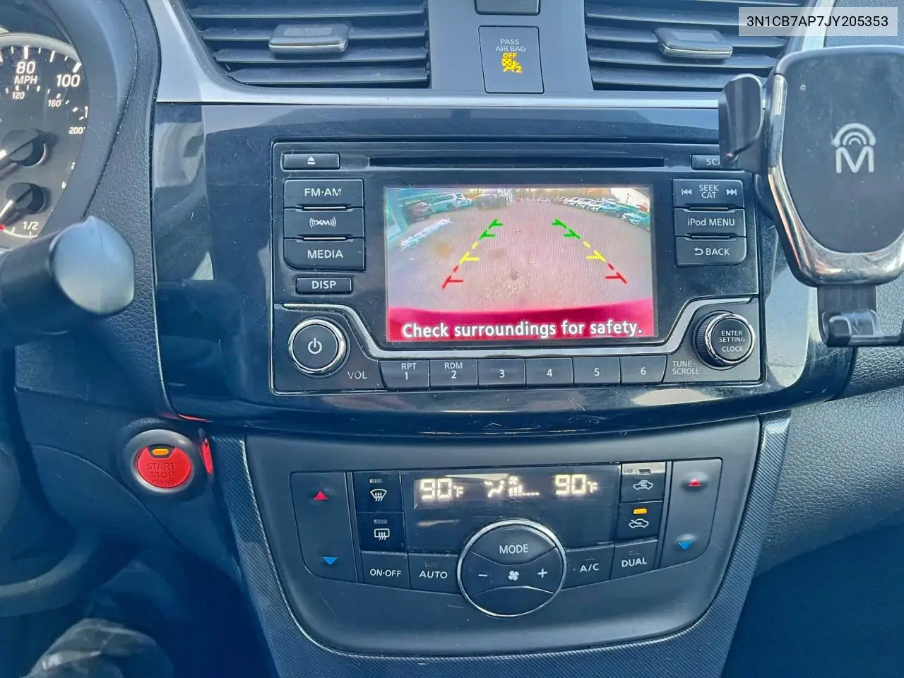 3N1CB7AP7JY205353 2018 Nissan Sentra Sr Turbo