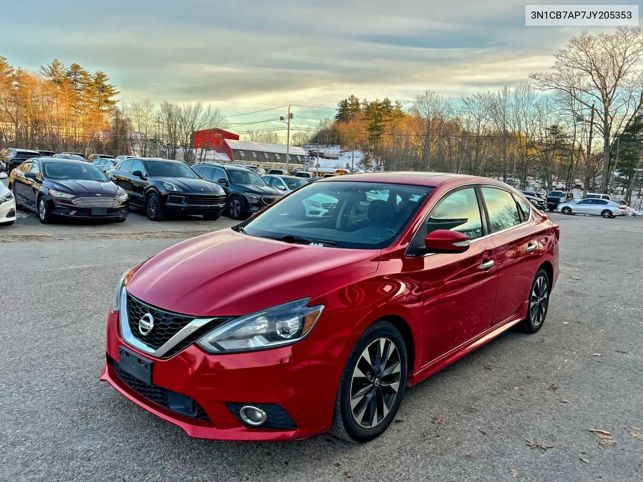 3N1CB7AP7JY205353 2018 Nissan Sentra Sr Turbo