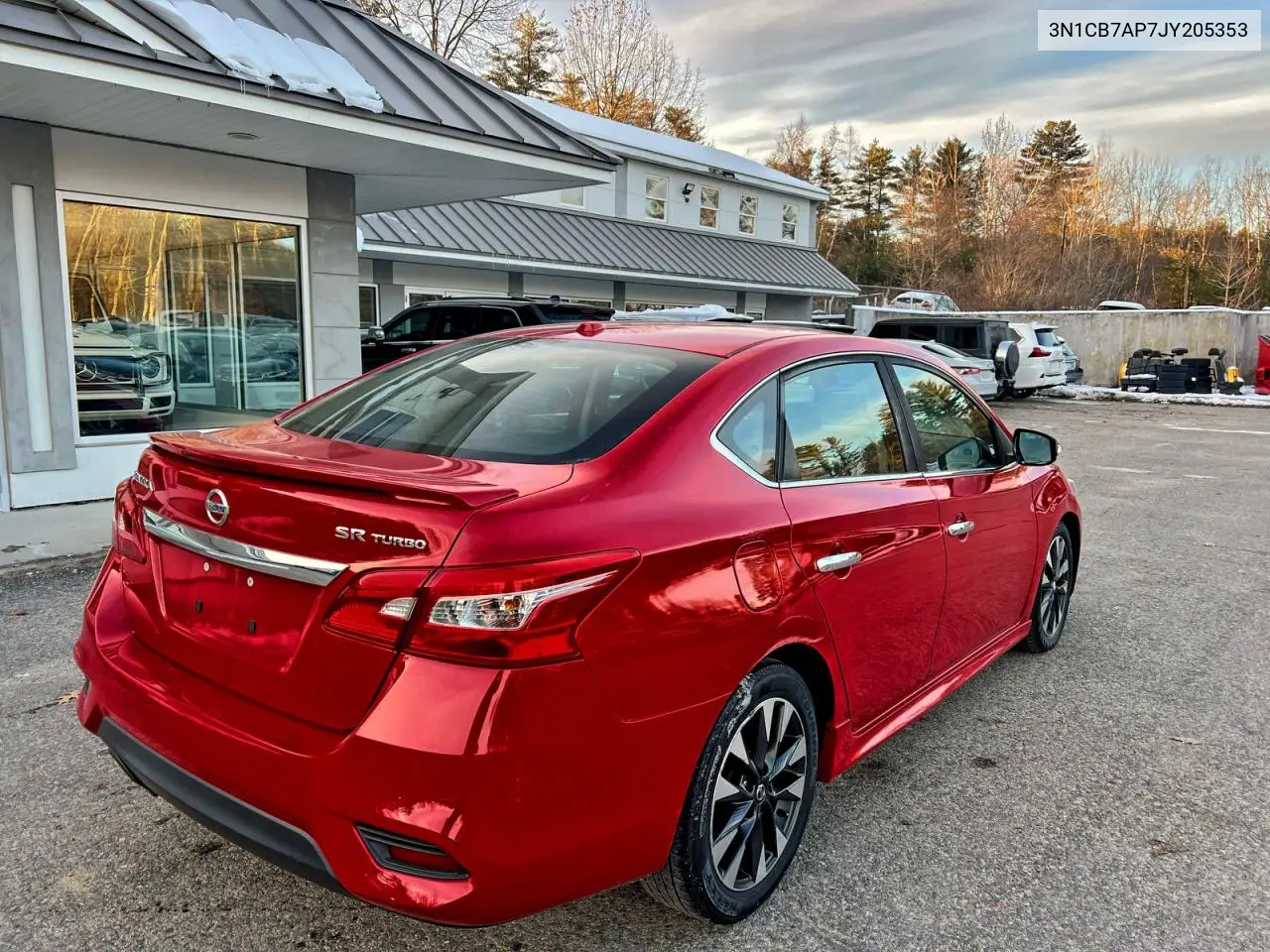 3N1CB7AP7JY205353 2018 Nissan Sentra Sr Turbo