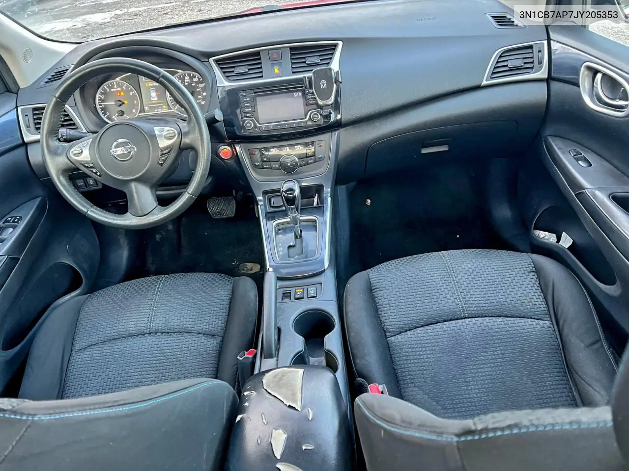 3N1CB7AP7JY205353 2018 Nissan Sentra Sr Turbo