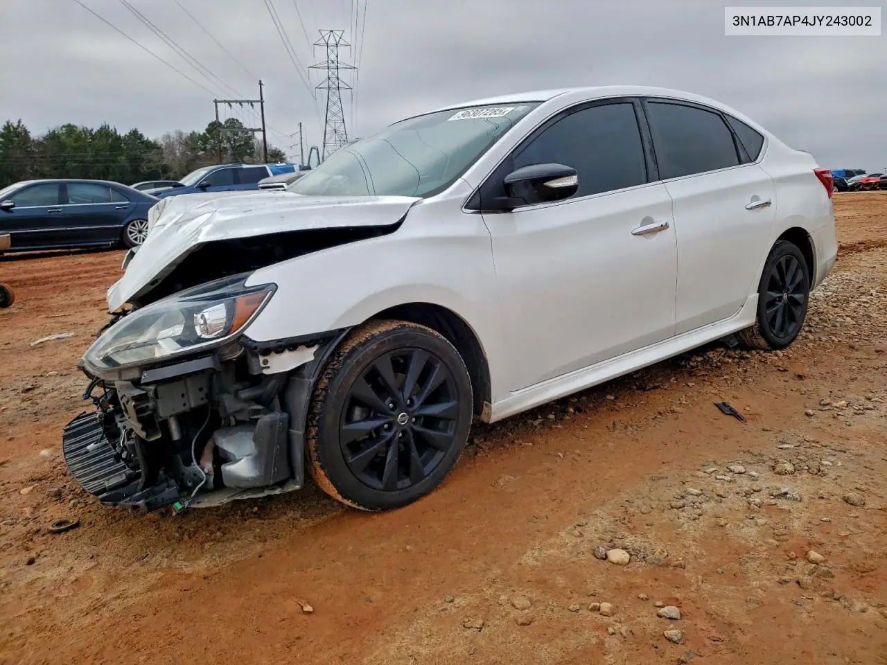 3N1AB7AP4JY243002 2018 Nissan Sentra S
