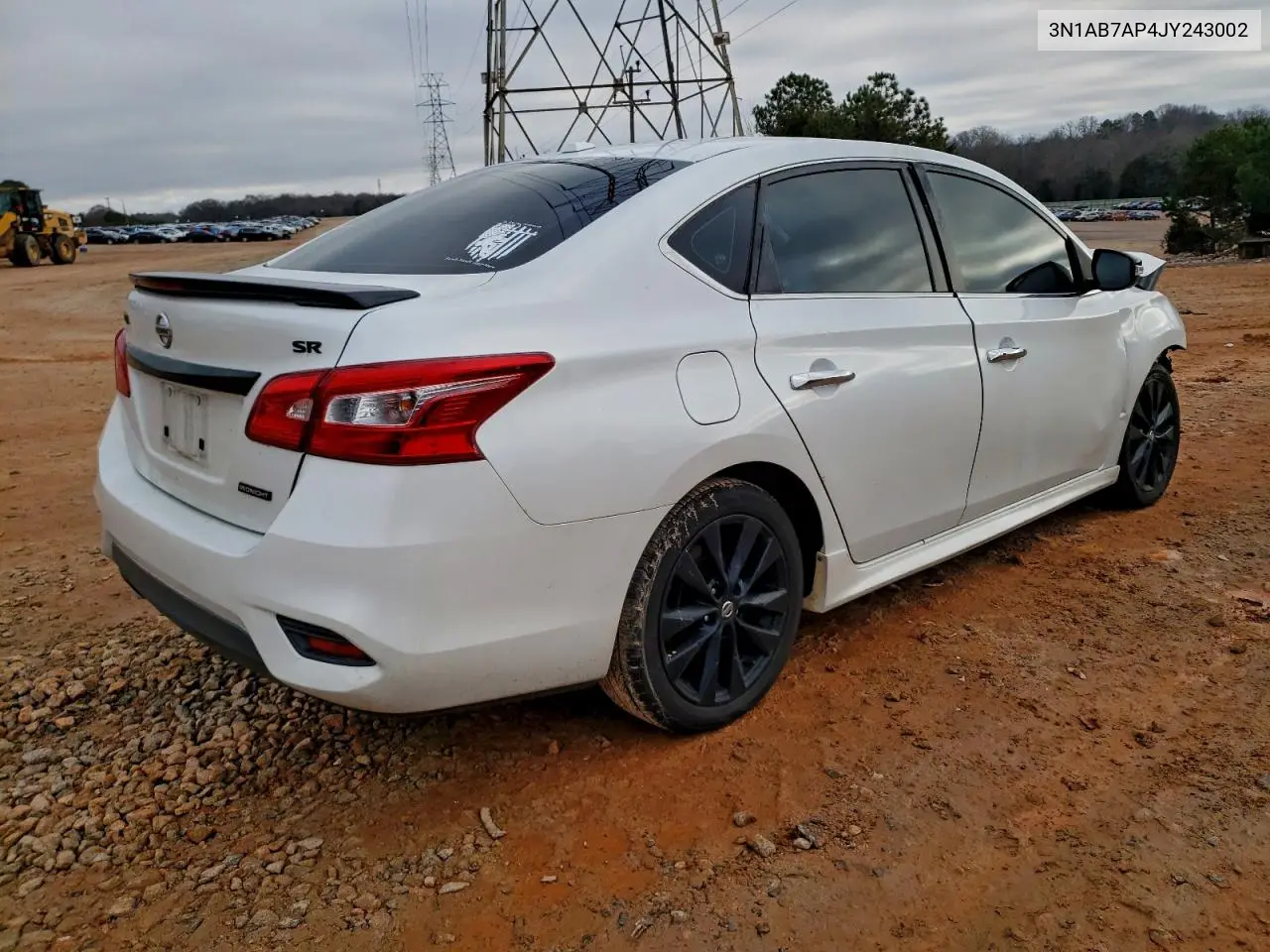 3N1AB7AP4JY243002 2018 Nissan Sentra S