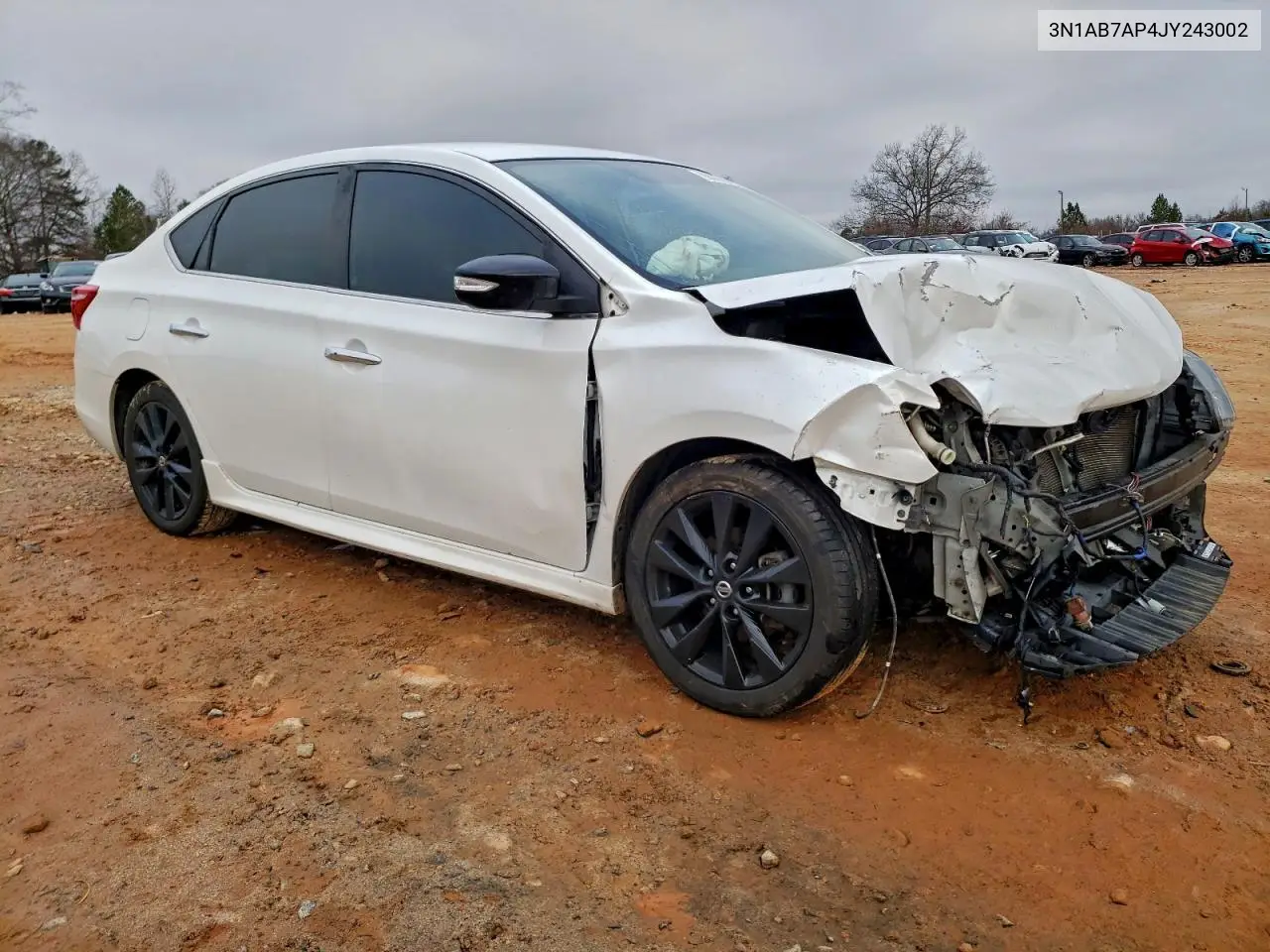 3N1AB7AP4JY243002 2018 Nissan Sentra S