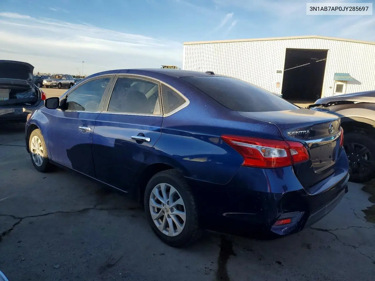 3N1AB7AP0JY285697 2018 Nissan Sentra S
