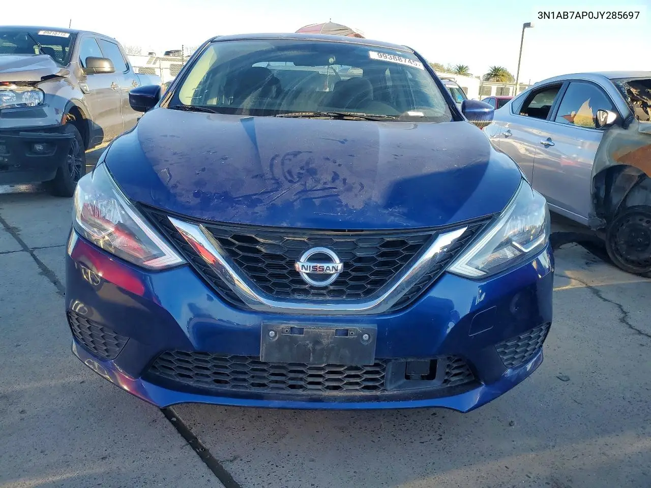 3N1AB7AP0JY285697 2018 Nissan Sentra S