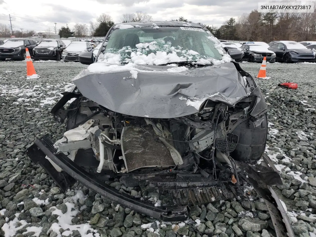 3N1AB7APXKY273817 2019 Nissan Sentra S
