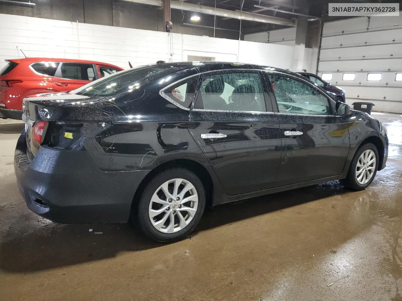 2019 Nissan Sentra S VIN: 3N1AB7AP7KY362728 Lot: 53130044