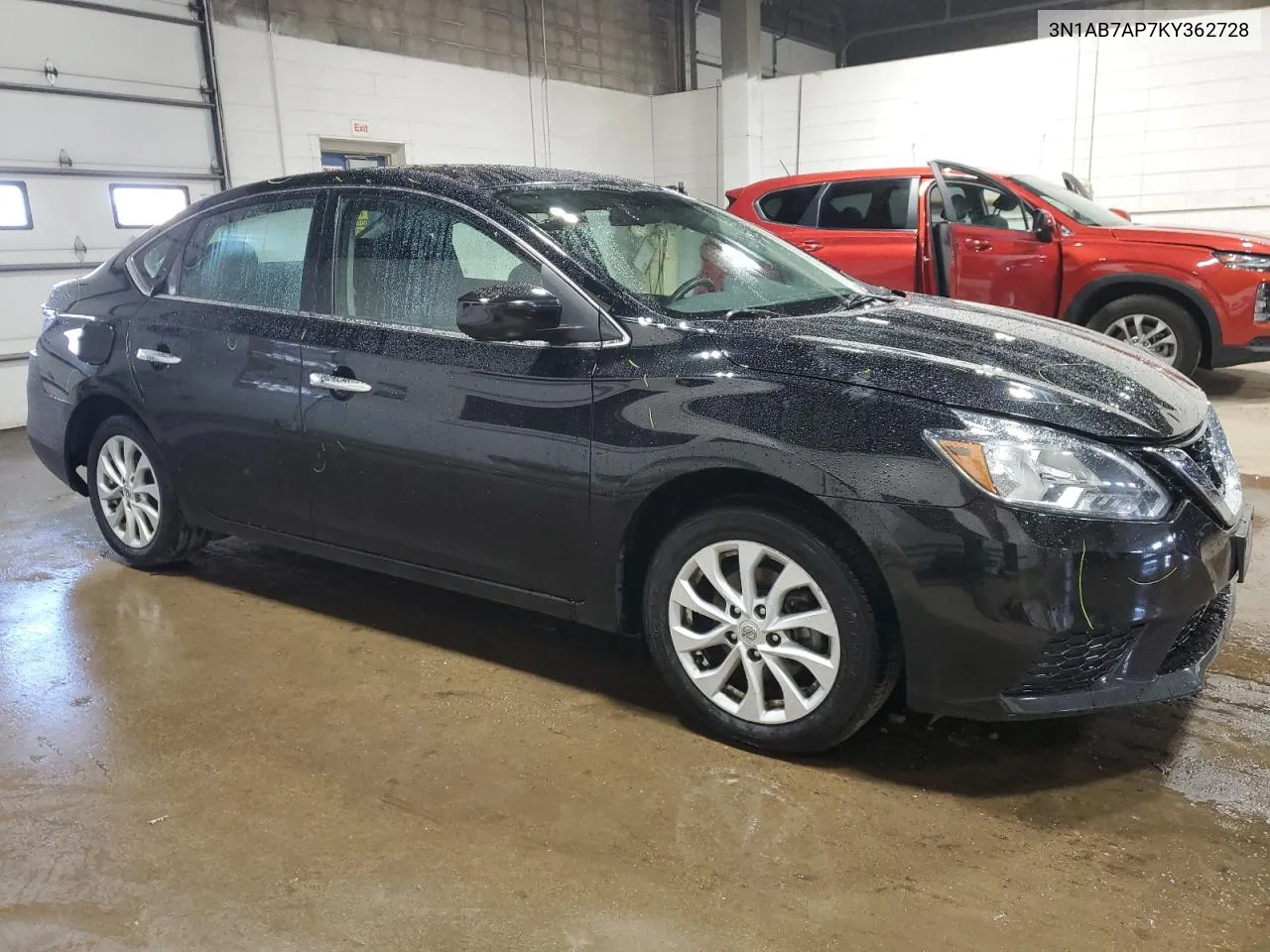 2019 Nissan Sentra S VIN: 3N1AB7AP7KY362728 Lot: 53130044