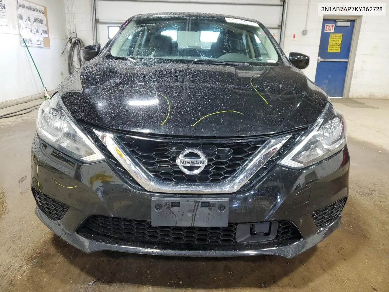 2019 Nissan Sentra S VIN: 3N1AB7AP7KY362728 Lot: 53130044