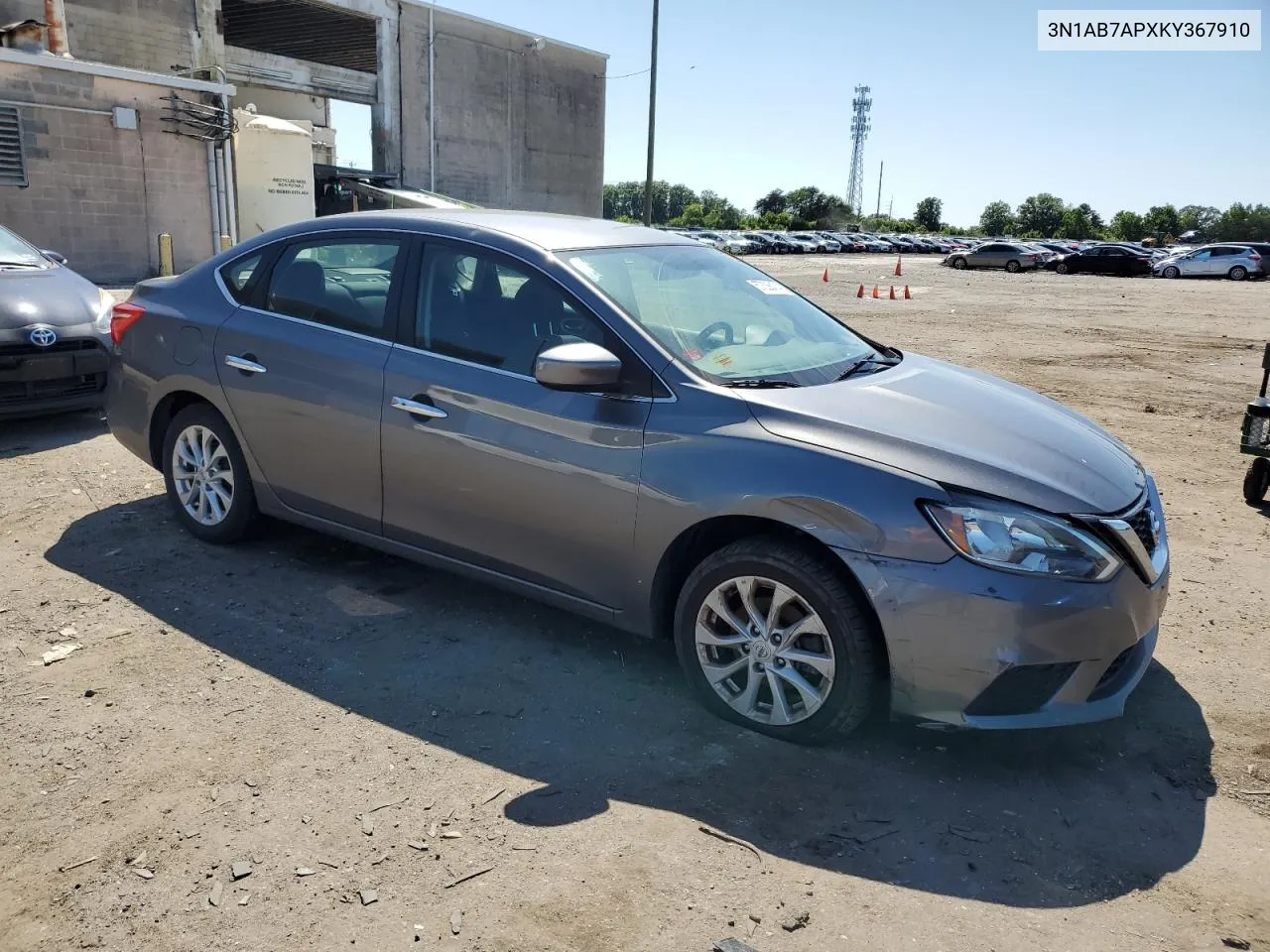 3N1AB7APXKY367910 2019 Nissan Sentra S