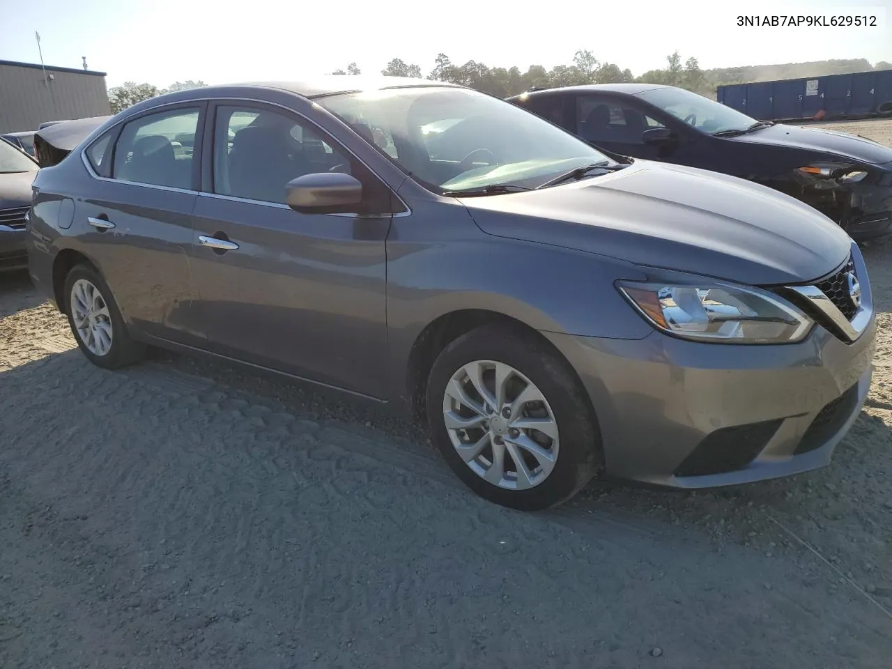 2019 Nissan Sentra S VIN: 3N1AB7AP9KL629512 Lot: 59946244