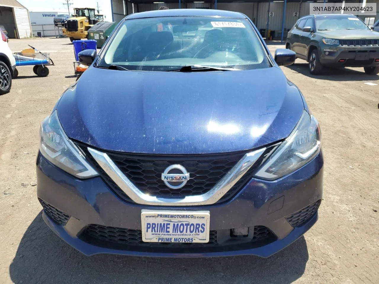 2019 Nissan Sentra S VIN: 3N1AB7AP4KY204623 Lot: 61717834