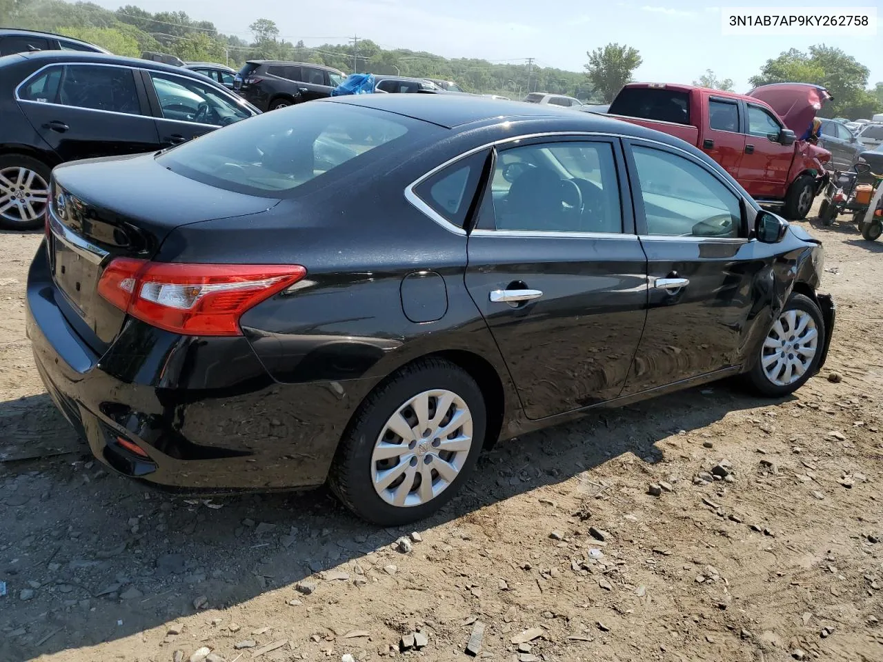 3N1AB7AP9KY262758 2019 Nissan Sentra S