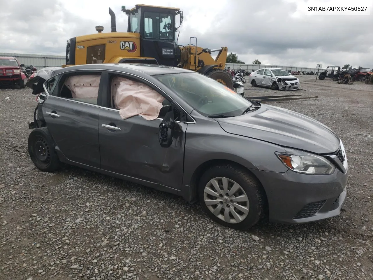 2019 Nissan Sentra S VIN: 3N1AB7APXKY450527 Lot: 61851064