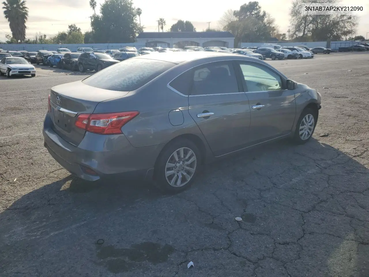 3N1AB7AP2KY212090 2019 Nissan Sentra S